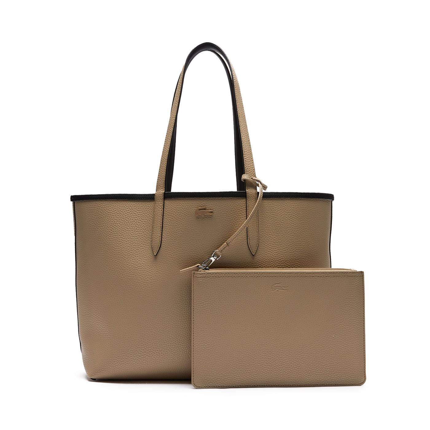 Lacoste Shopping Bag Black/Warm Sand - NF2142AA-A91