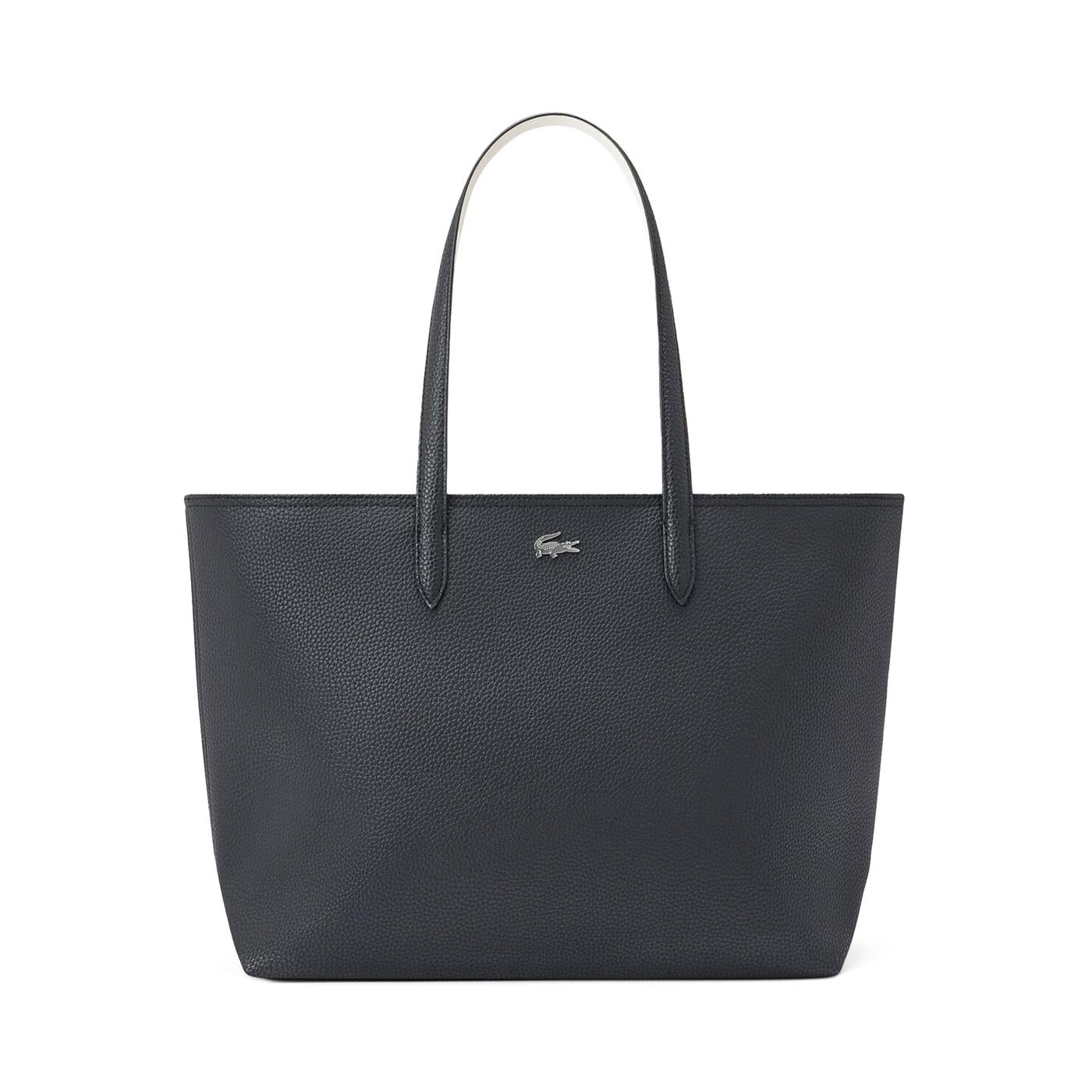 Lacoste Anna Zipped Shopping Bag Black/Flour - NF4823AA-M66