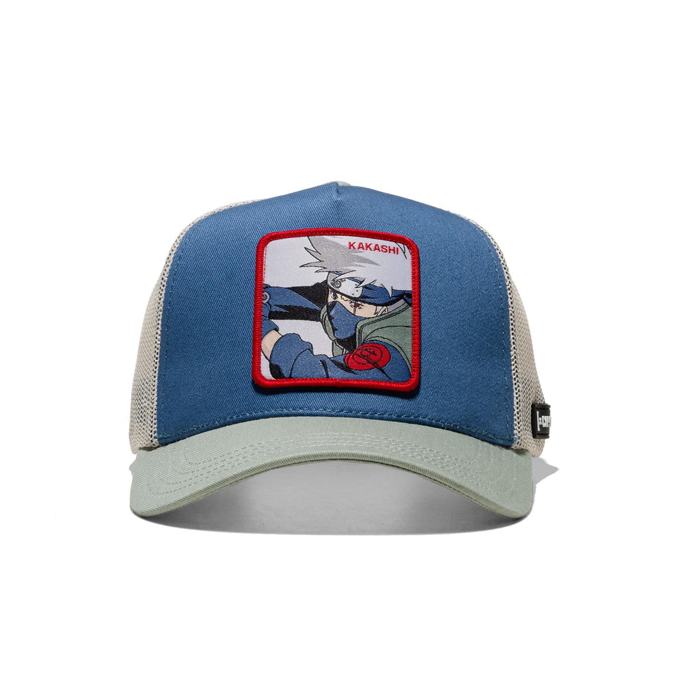 Capslab Naruto Shippuden Kakashi Hatake Trucker Denim/Grey - NS3-NAV