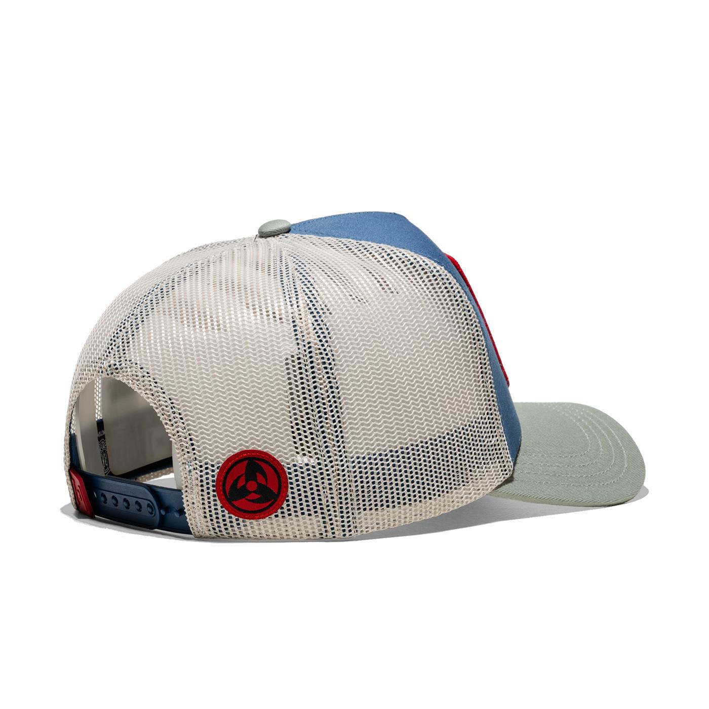 Capslab Naruto Shippuden Kakashi Hatake Trucker Denim/Grey - NS3-NAV