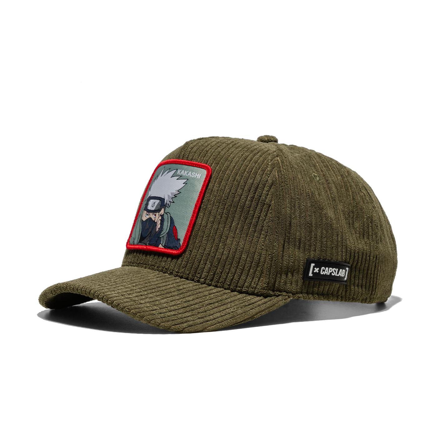 Capslab Naruto Shippuden Kakashi Hatake Snapback Olive Green  - NS3_COR