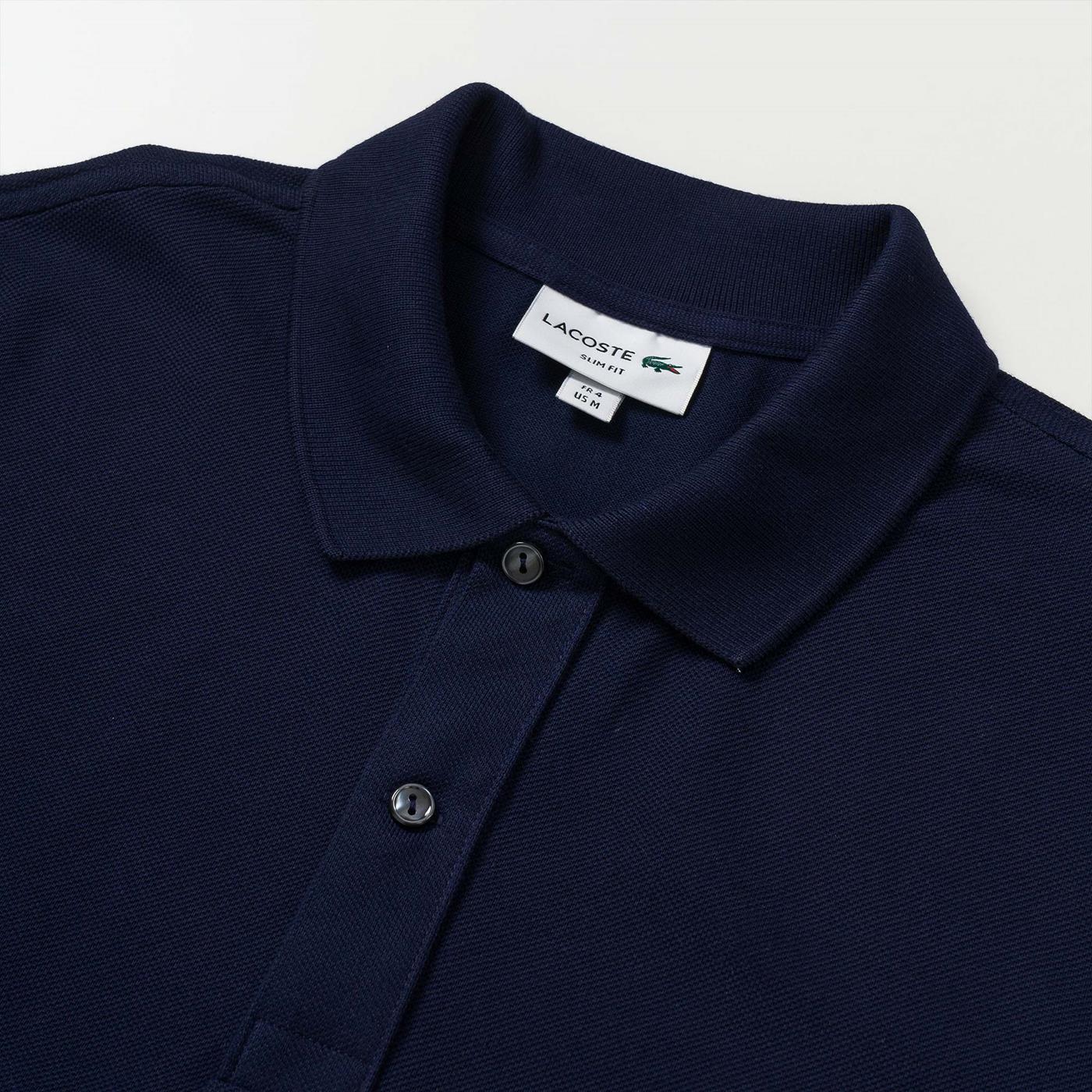 Lacoste Slim Fit Polo Navy Blue - PH4012-166