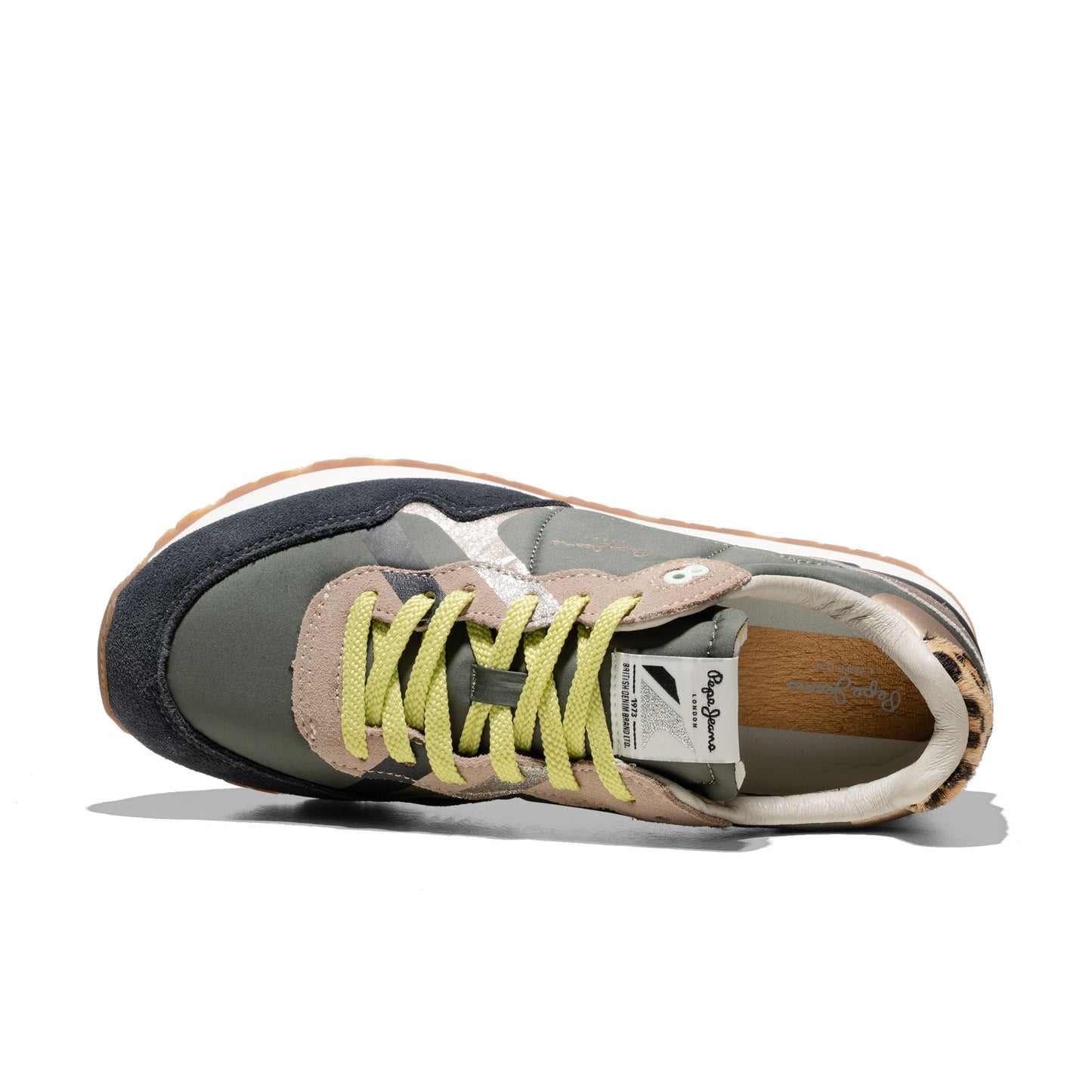 Pepe Jeans Brit Glitter W Casting Green - PLS400005-674