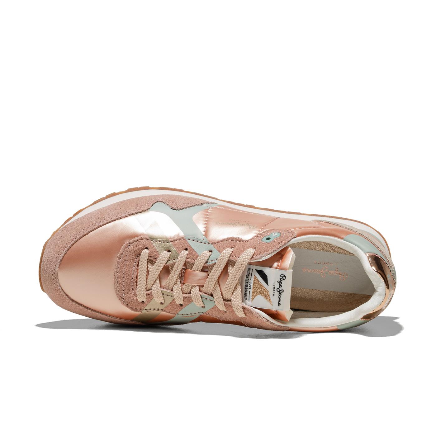 Pepe Jeans Brit Printy W Herbert Orange - PLS40039-116