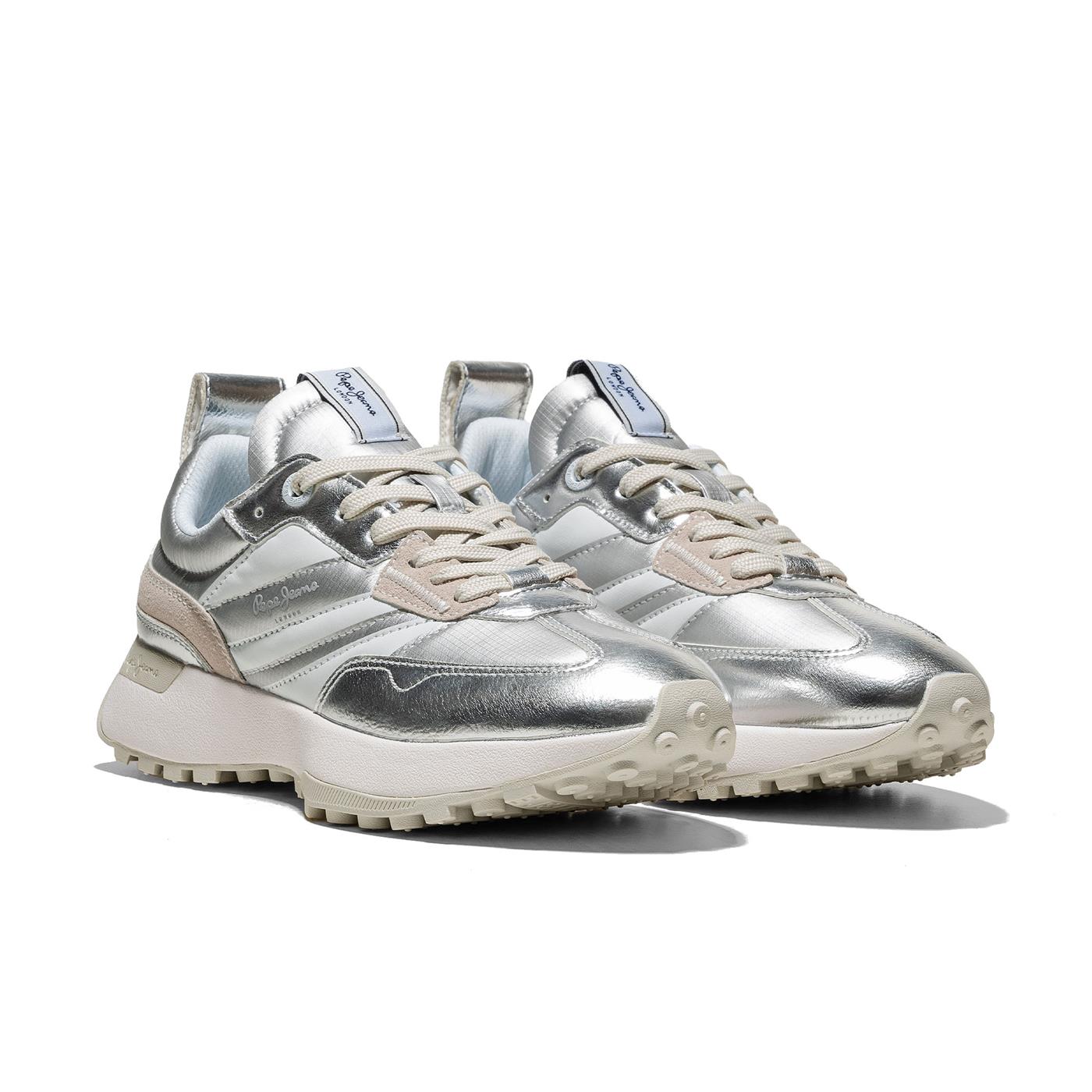Pepe Jeans Lucky Metallic White - PLS60039-800
