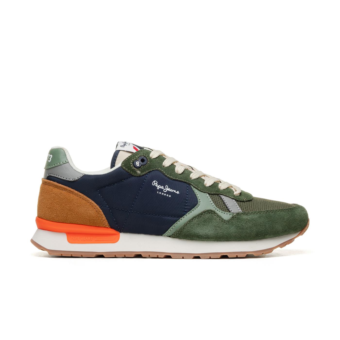 Pepe Jeans Brit Mix M Khaki Green - PMS40006-765