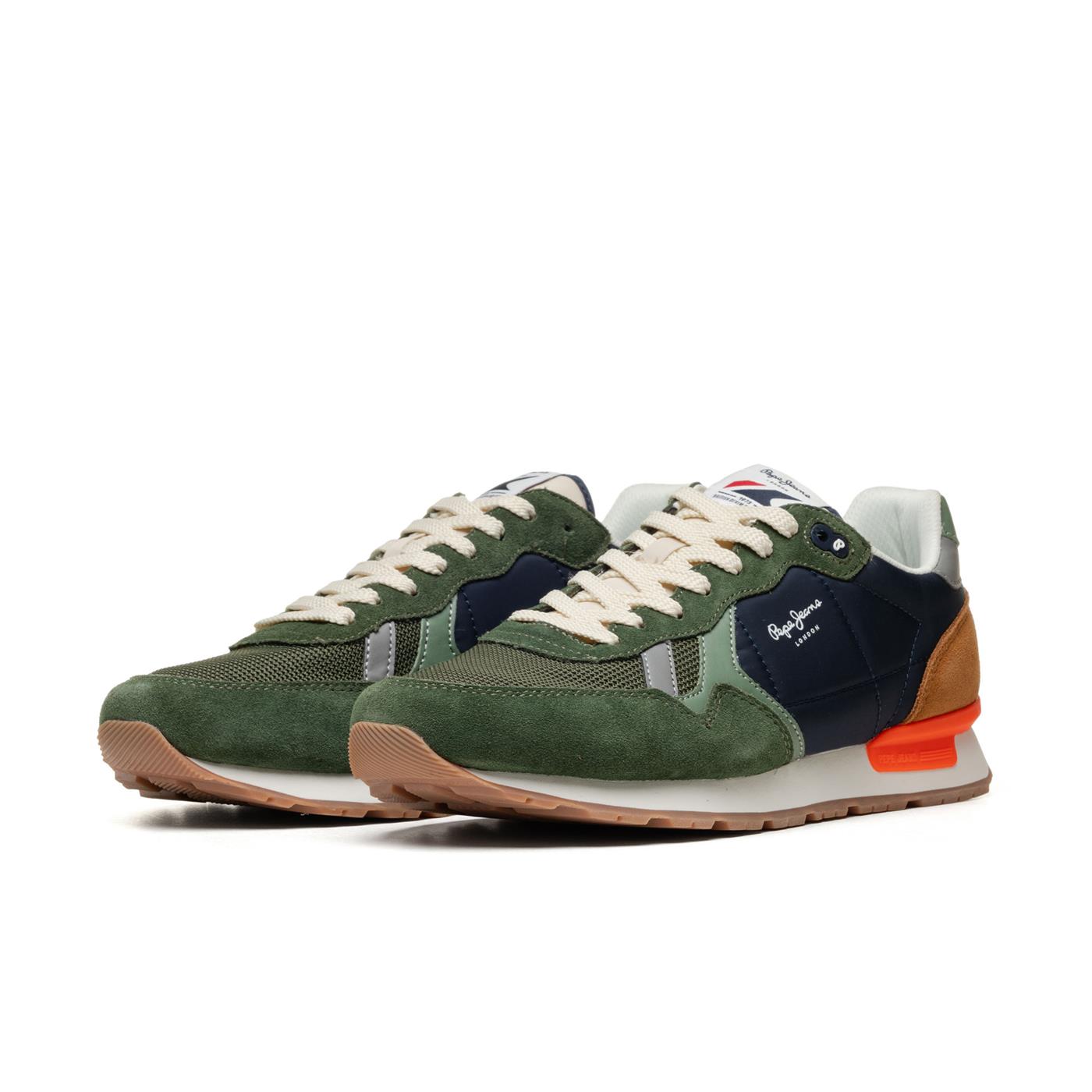 Pepe Jeans Brit Mix M Khaki Green - PMS40006-765