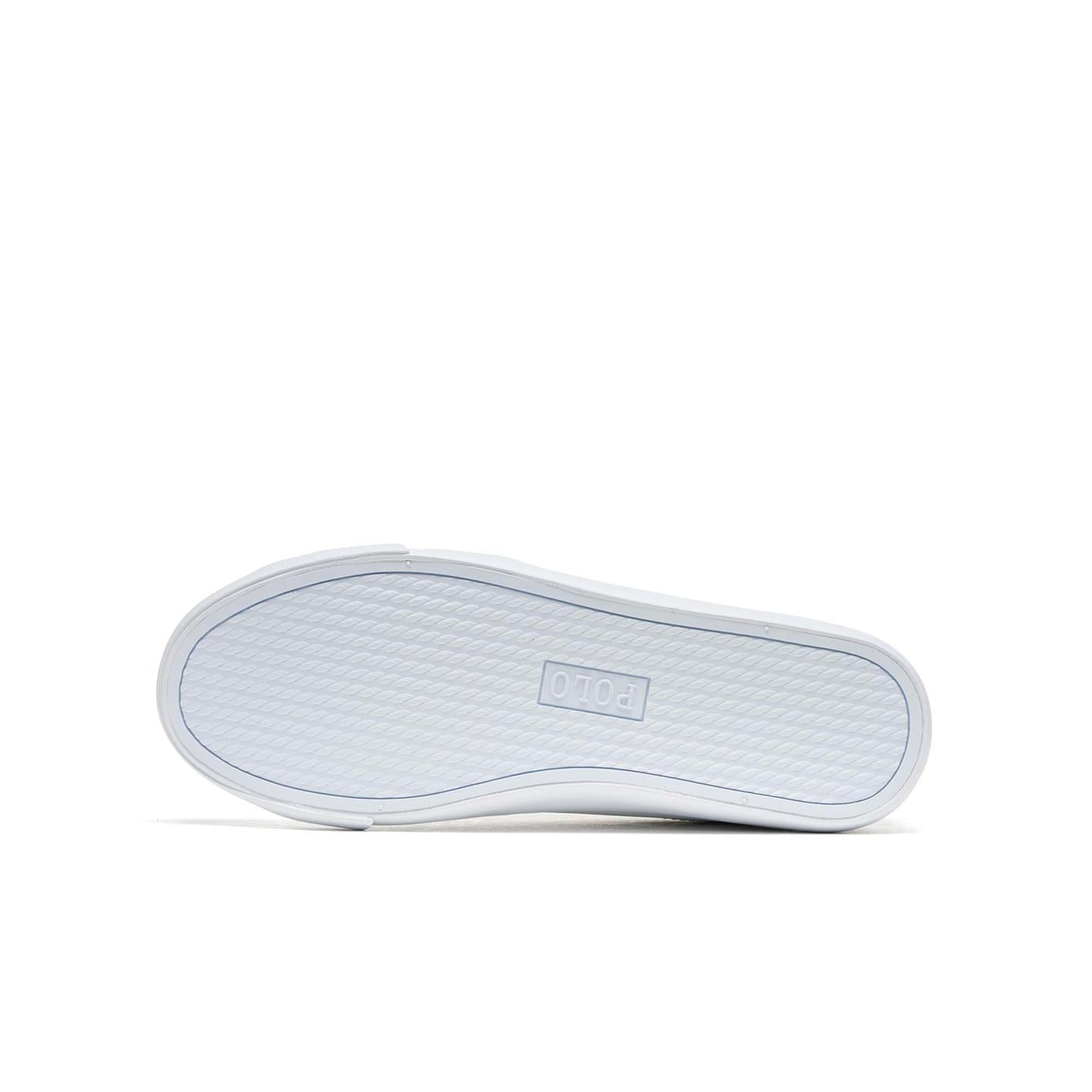 Polo Ralph Lauren Theron IV White Tumbled/Gold Glitter - RF103544