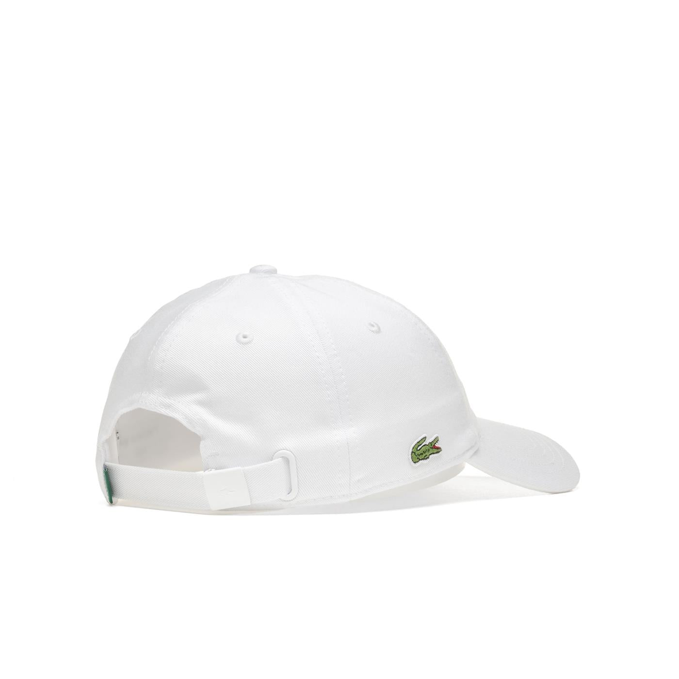 Lacoste Organic Cotton Twill Cap White - RK0440-001