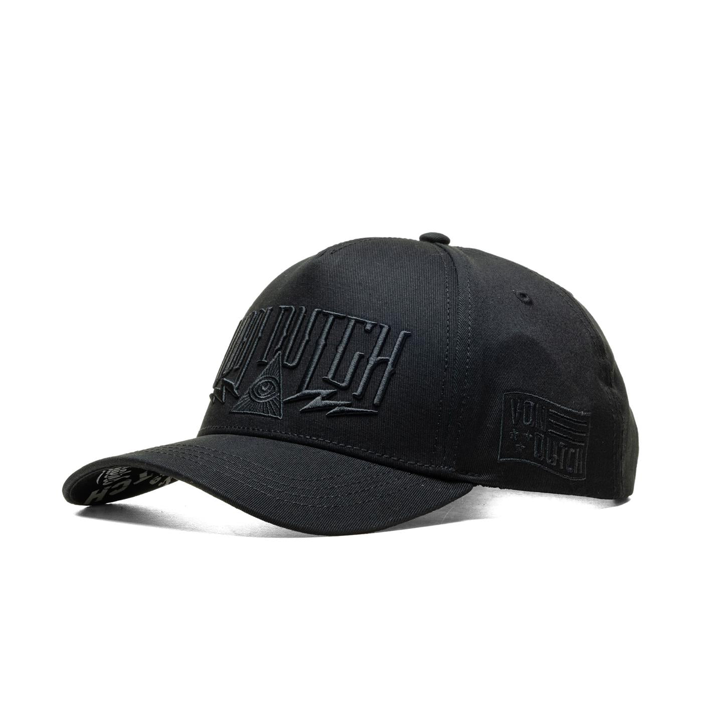 Von Dutch Trucker Cap Black - ROCK01