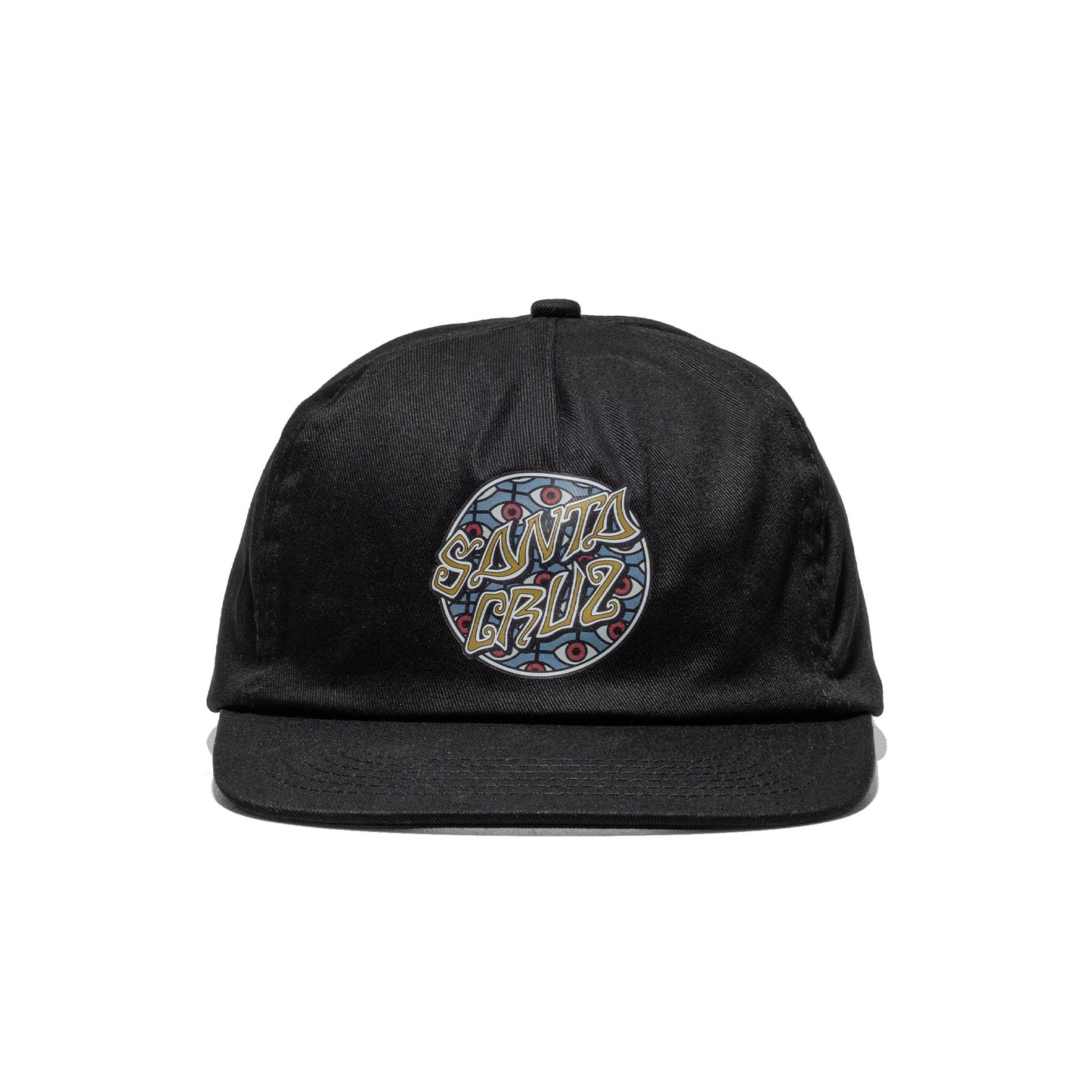 Santa Cruz Salba Eyes Dot Snapback Black - SCA-CAP-0530