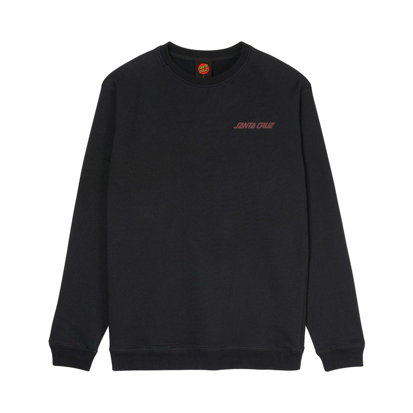 Santa Cruz Roskopp Destruct Dot Crew Black - SCA-CRW-1577