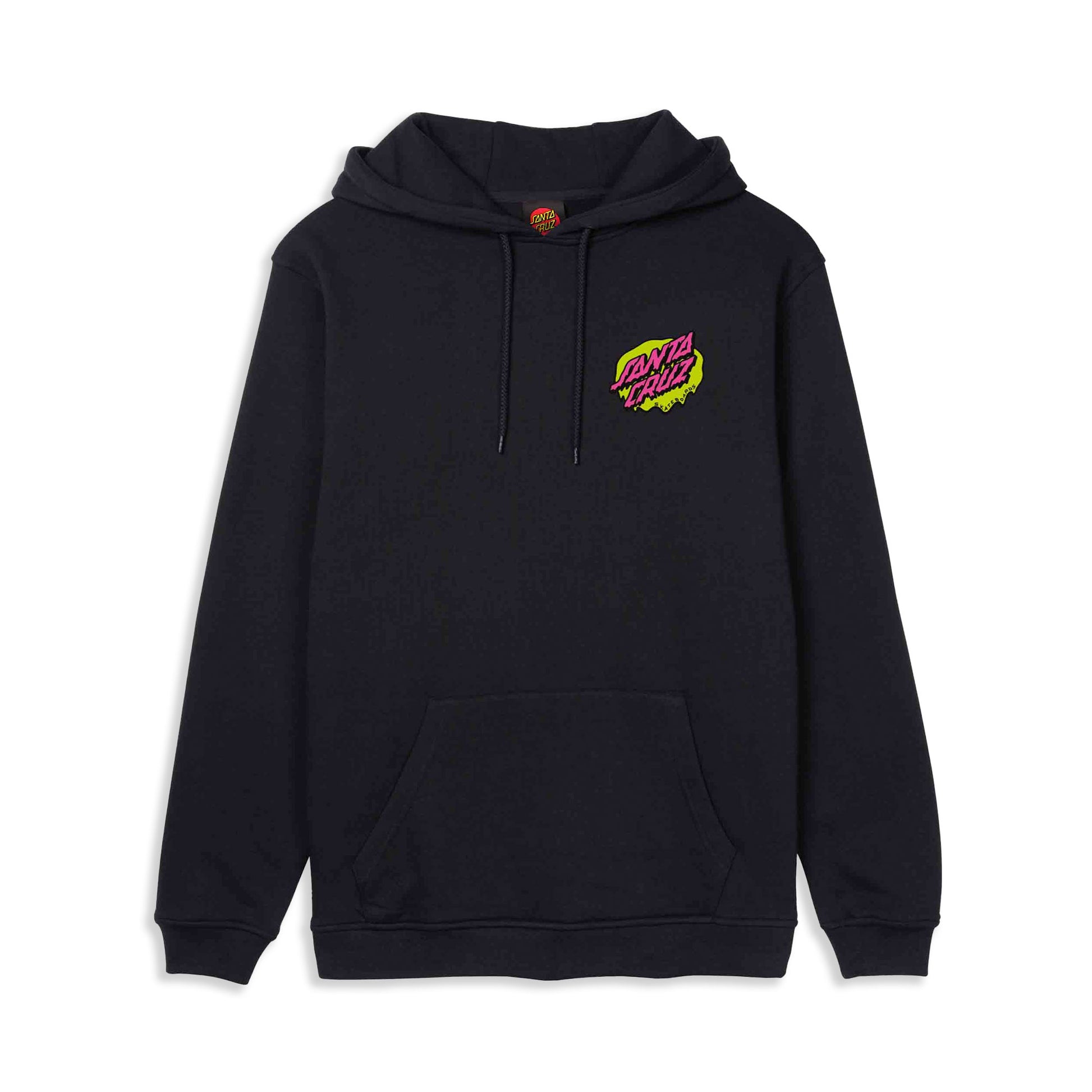 Santa Cruz Slime Scream Hoodie Black  - SCA-HDY-10010