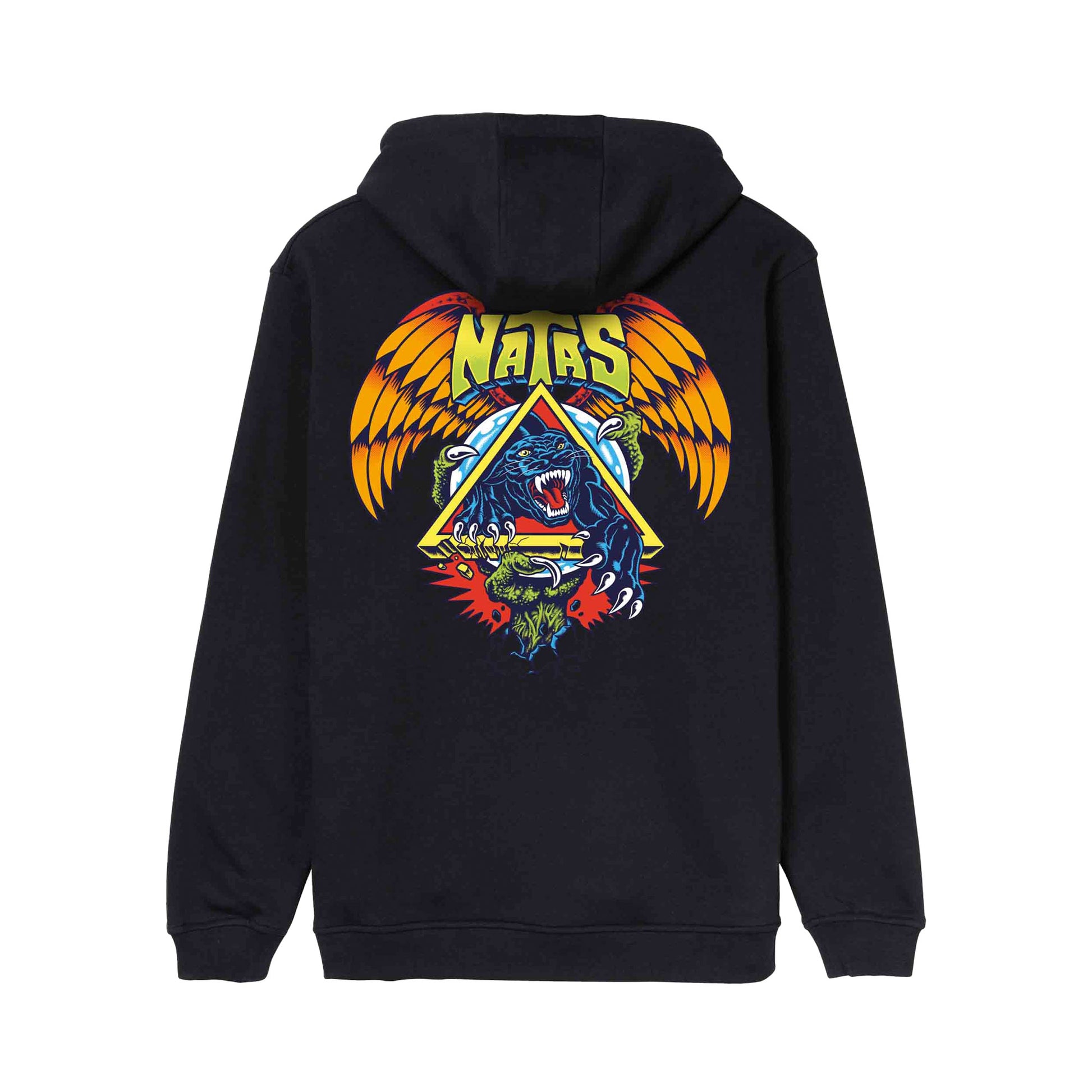 Santa Cruz Natas SC Panther Hoodie Black  - SCA-HDY-10028