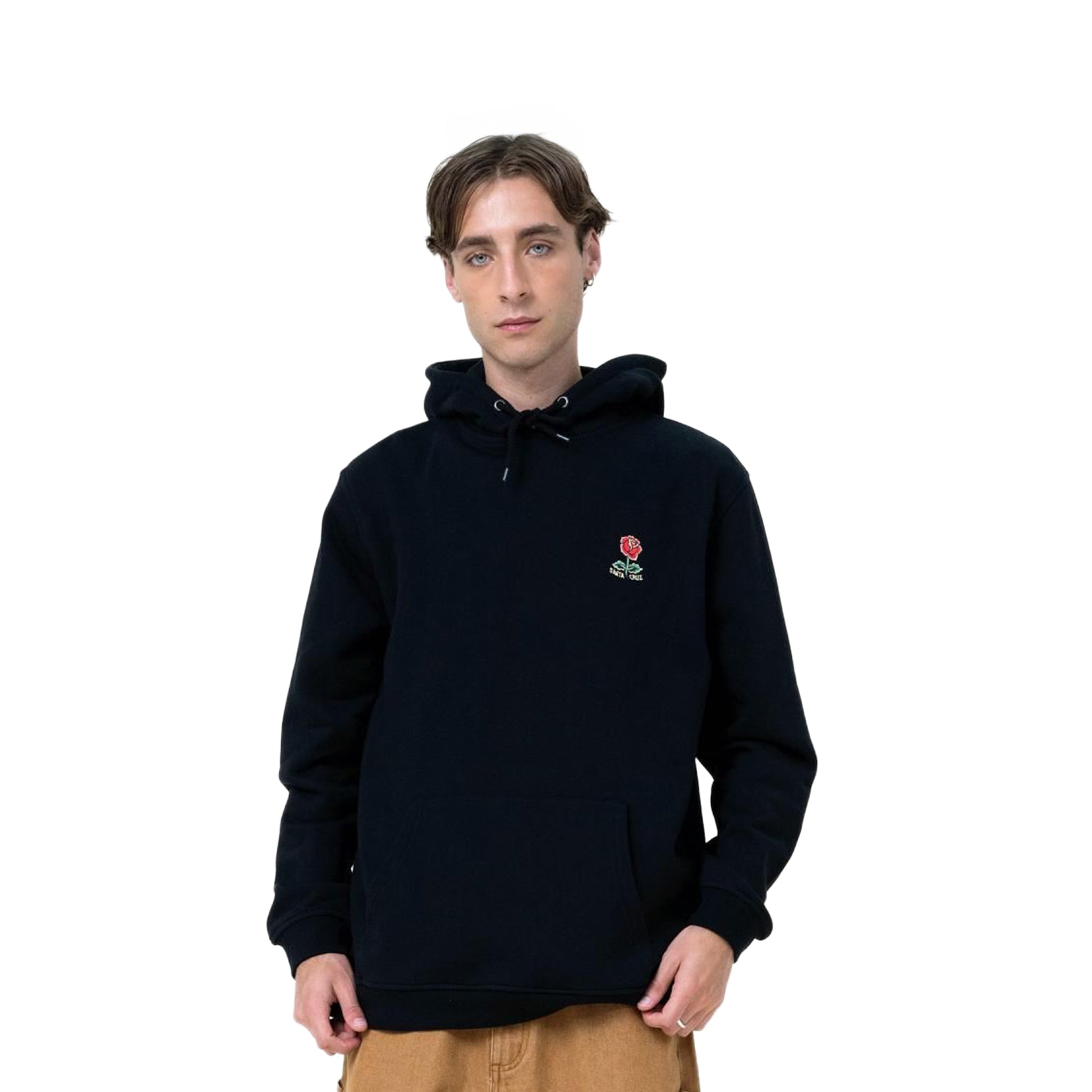 Santa Cruz Screaming Rose Flash Hoodie Black  - SCA-HDY-2046