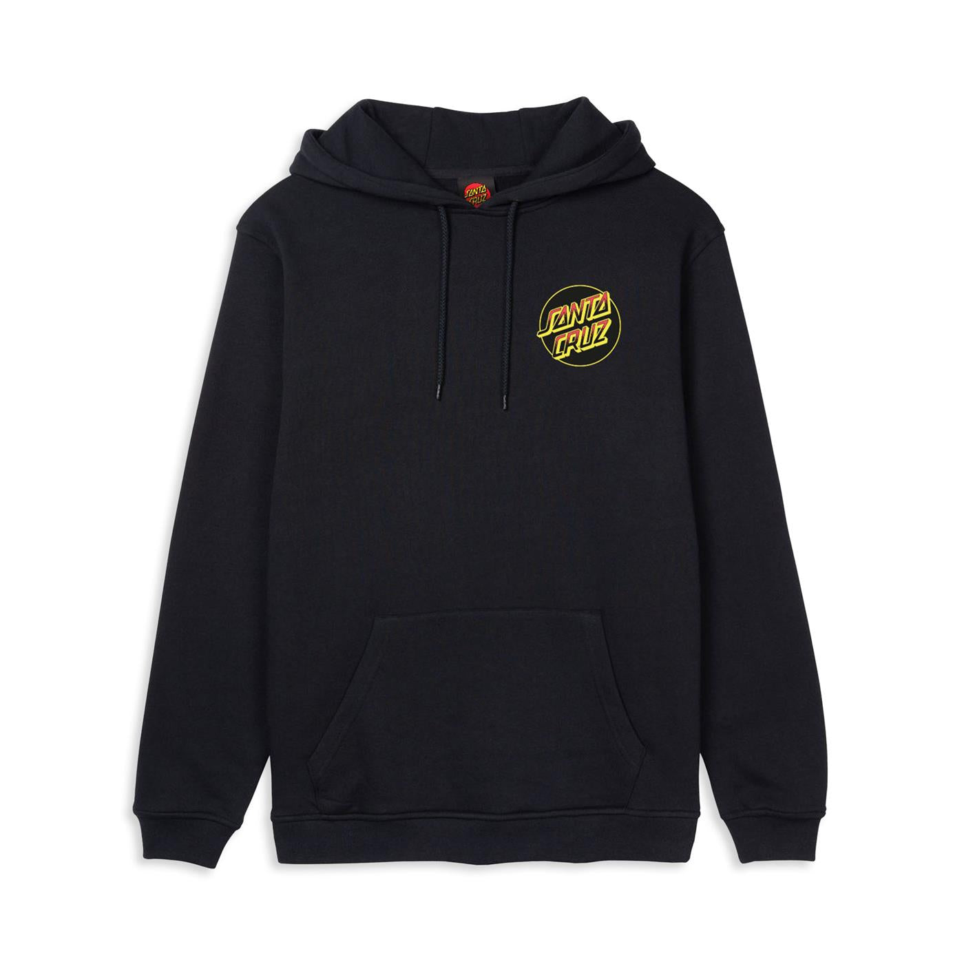Santa Cruz Kendall Wolf Dot Hoodie Black - SCA-HDY-6452