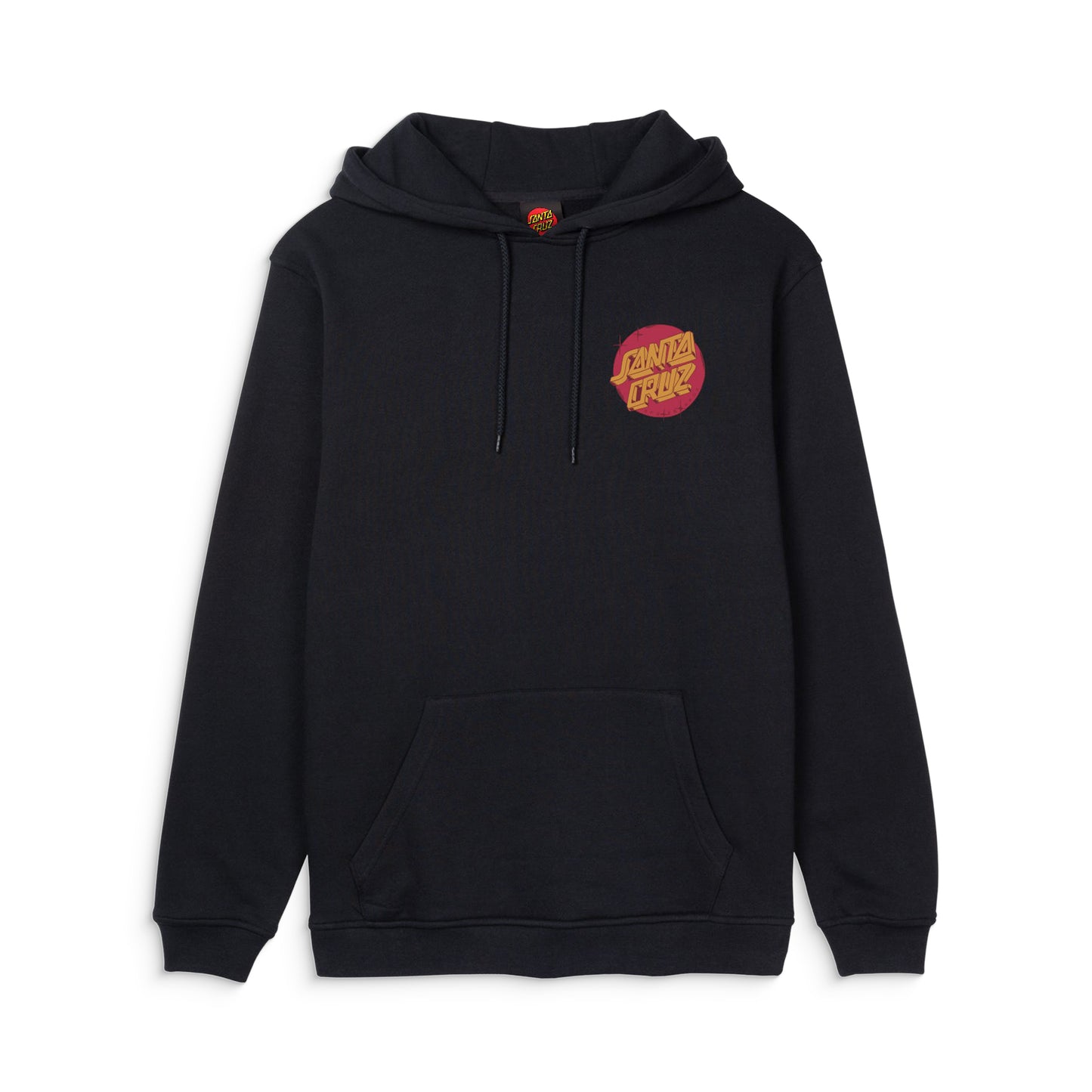 Santa Cruz Scrawl Brick Dot Center Hood Black - SCA-HDY-6476