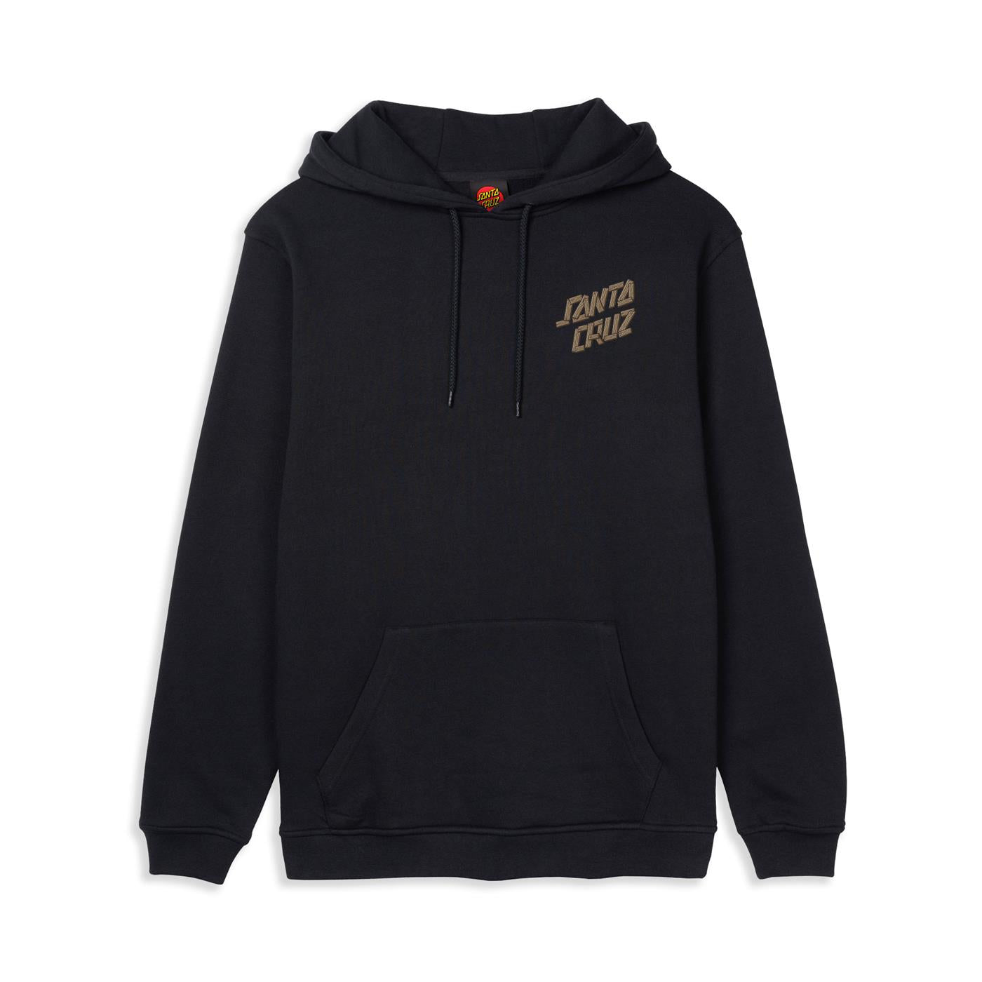 Santa Cruz Screaming Grizzly Hoodie Black  - SCA-HDY-6559