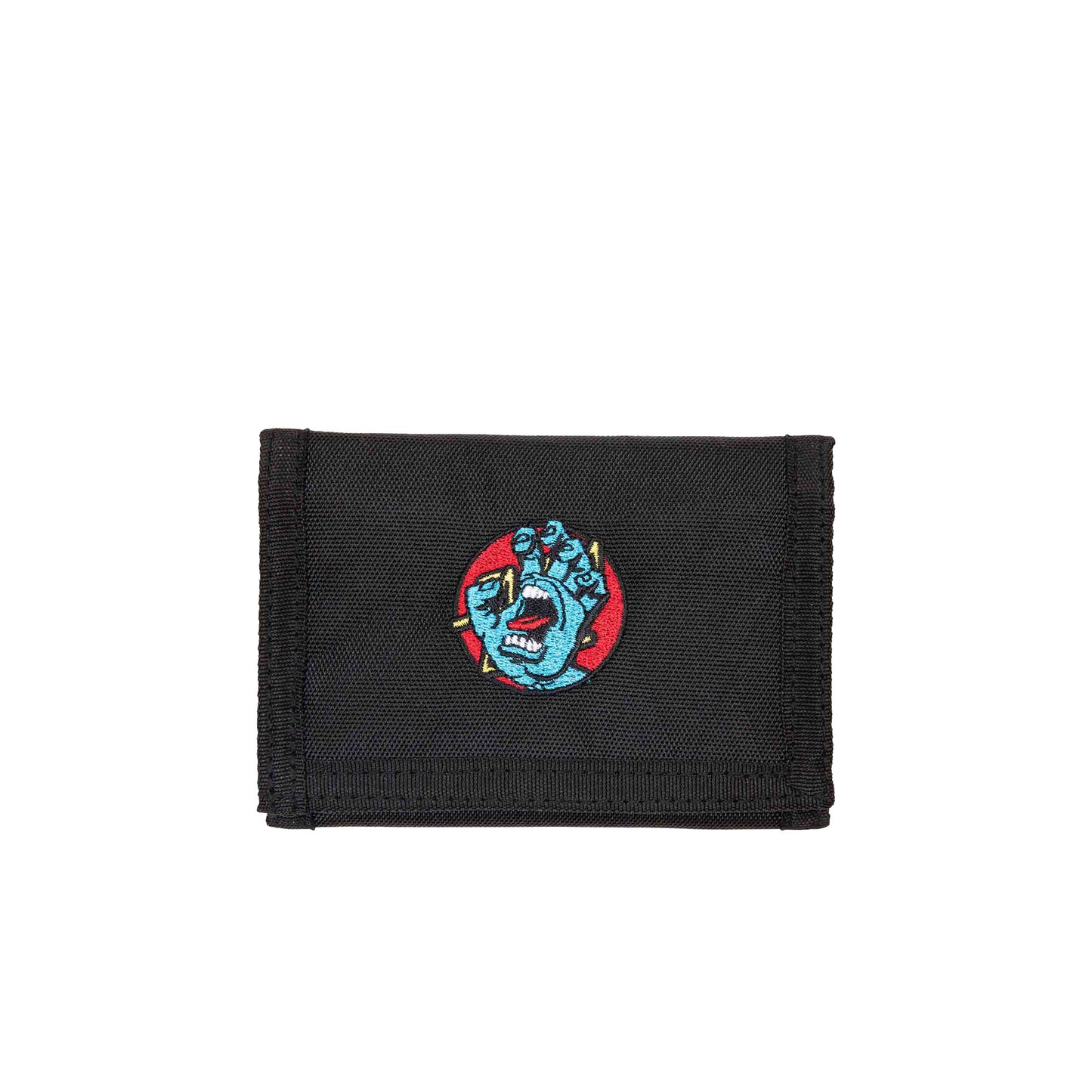 Santa Cruz Hand Dot Wallet Black - SCA-MNY-0153