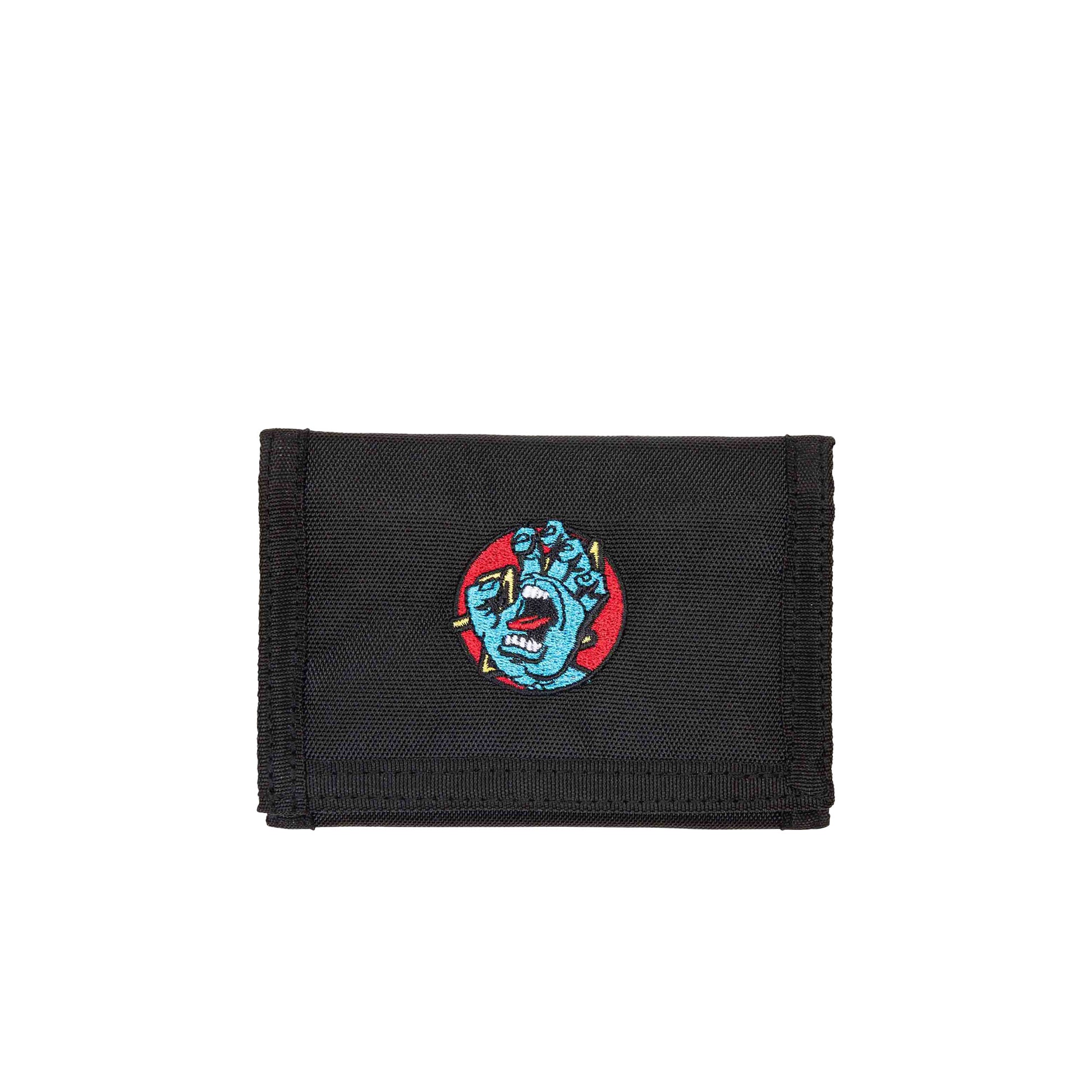 Santa Cruz Hand Dot Wallet Black  - SCA-MNY-0153