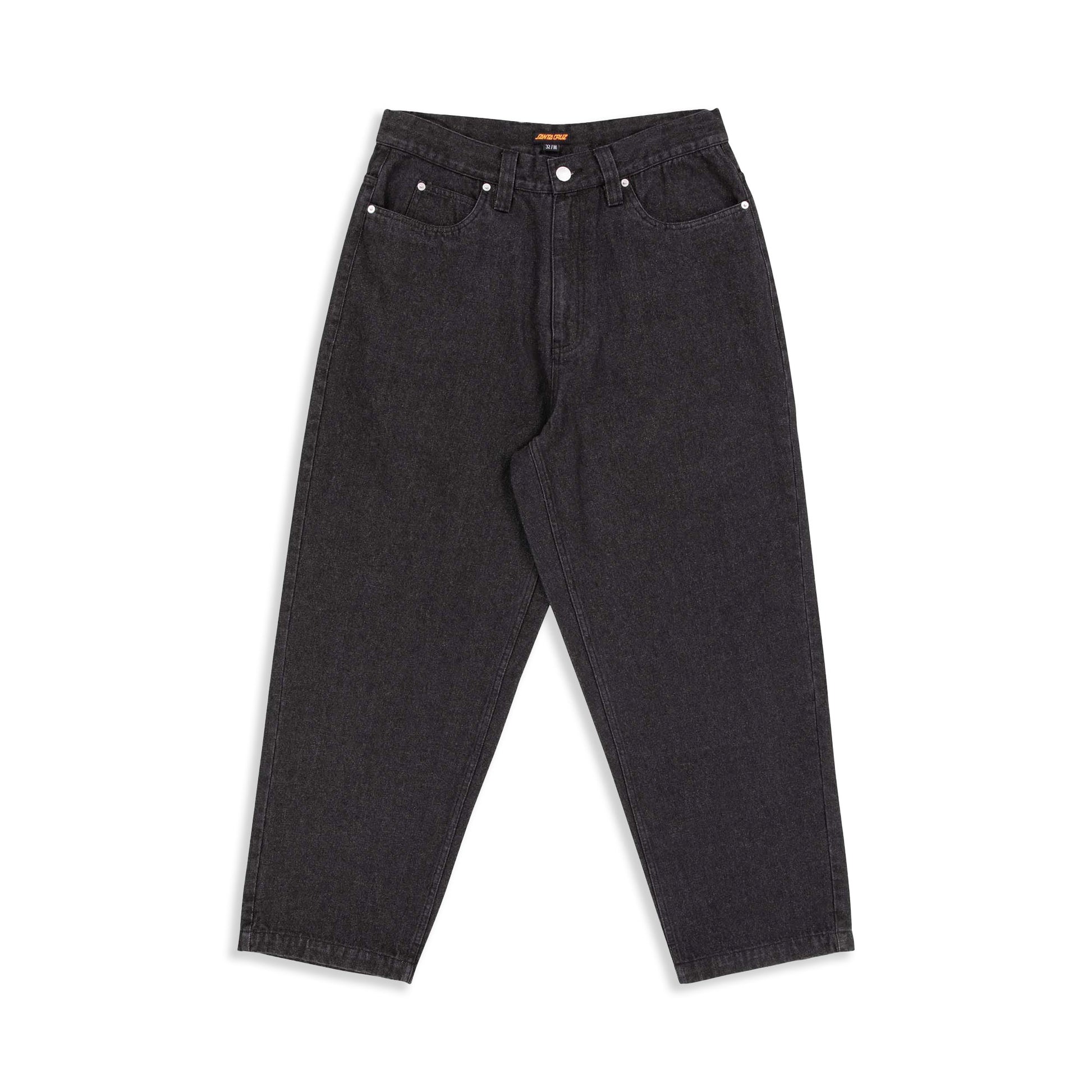 Santa Cruz Big Pants Black Wash  - SCA-PNT-1515