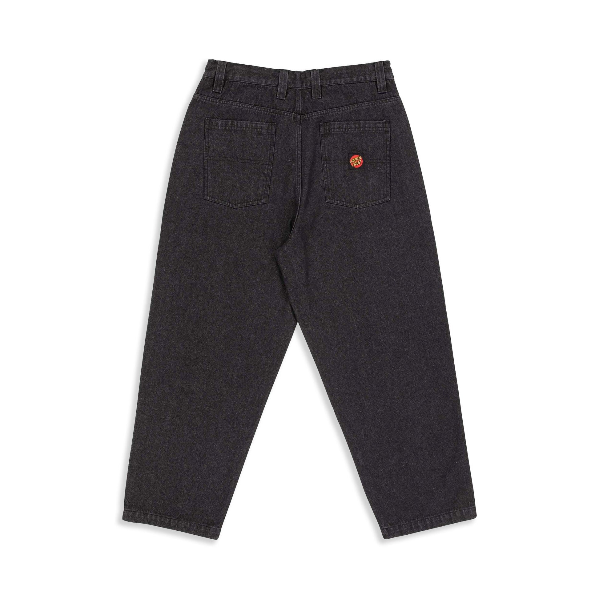 Santa Cruz Big Pants Black Wash  - SCA-PNT-1515
