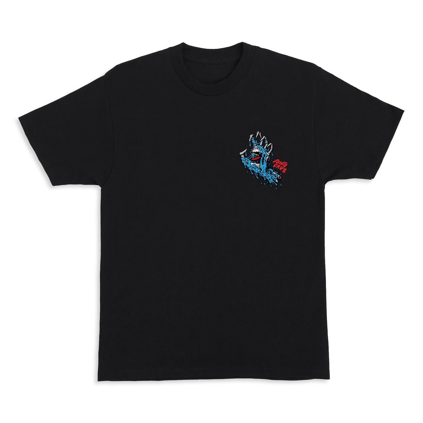 Santa Cruz Melting Hand T-Shirt Black - SCA-TEE-10809