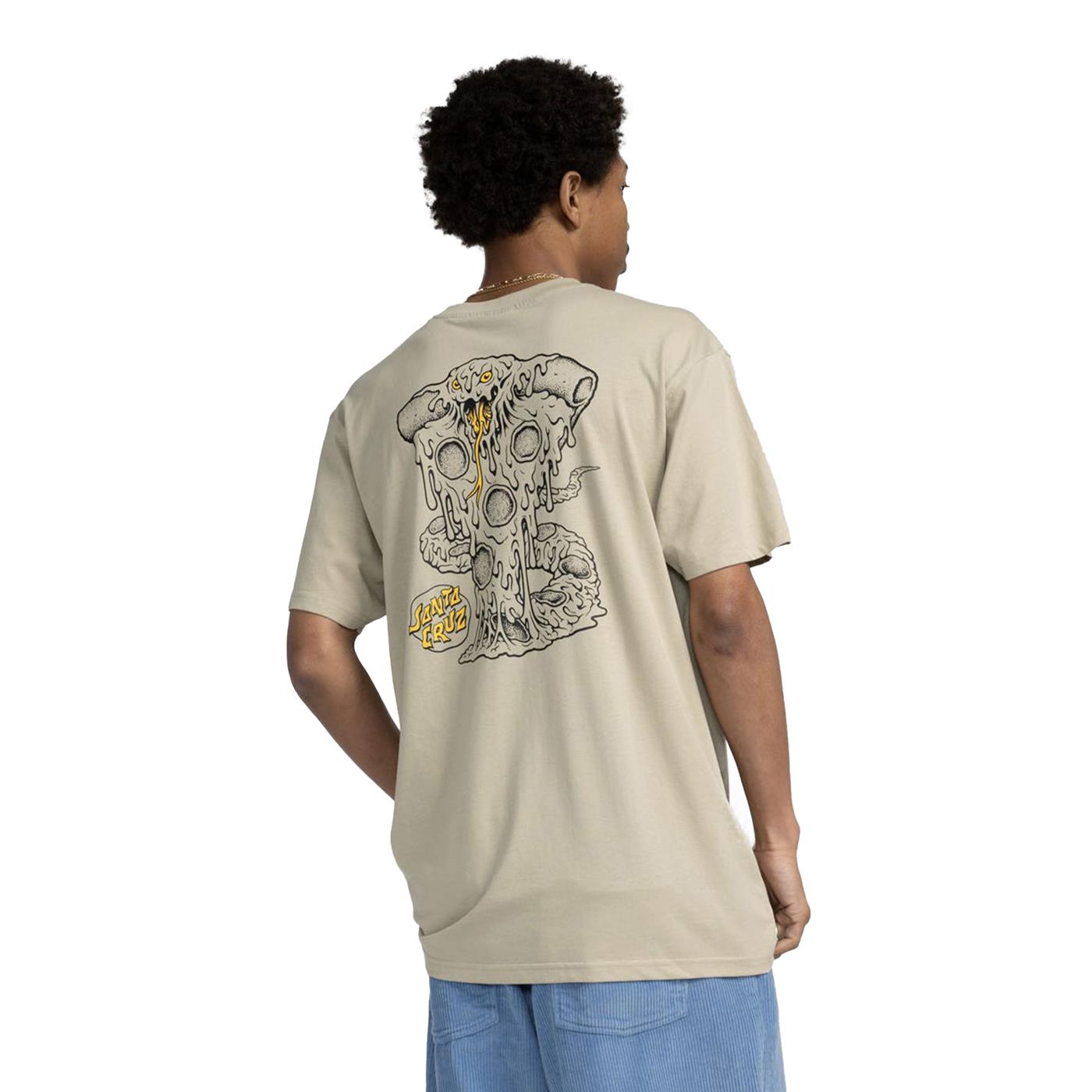 Santa Cruz Braun Fever Dream T-Shirt Stone Grey - SCA-TEE-11441