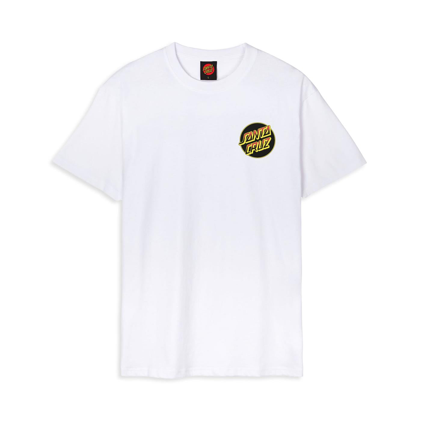 Santa Cruz Kendall Wolf Dot T-Shirt White - SCA-TEE-11645
