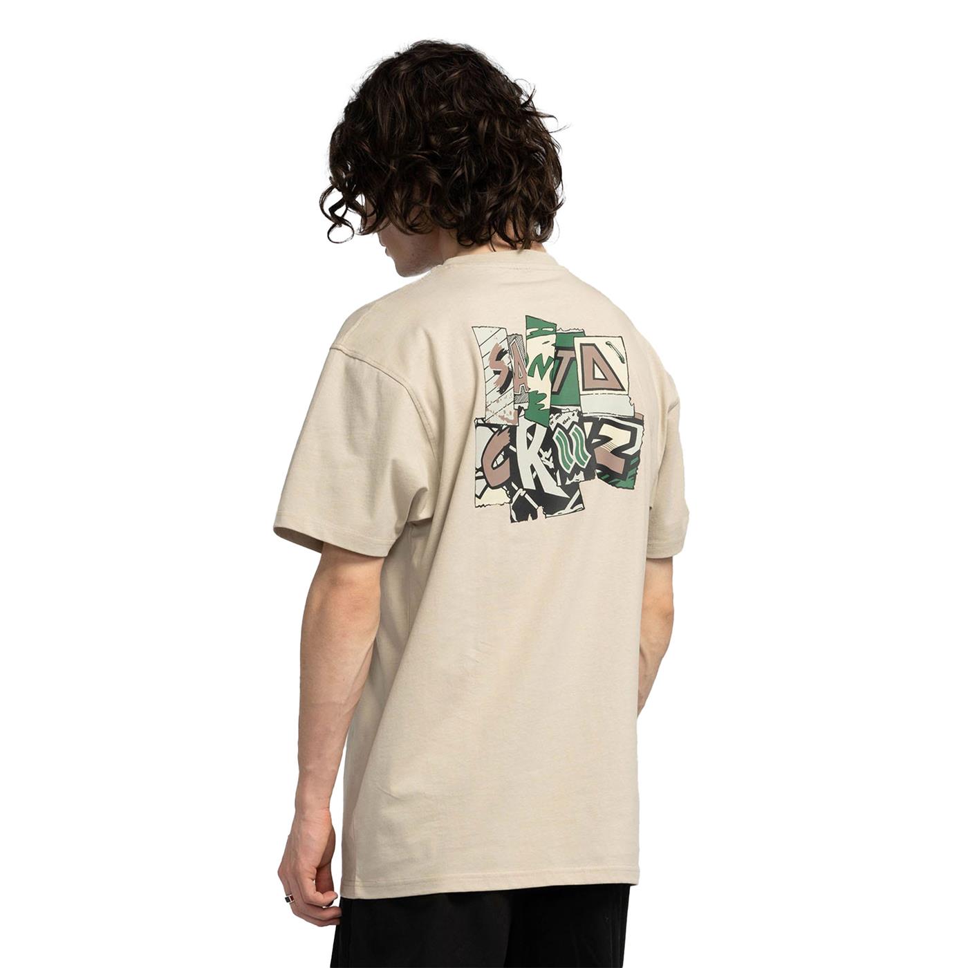 Santa Cruz Kickback Tee Fog - SCA-TEE-11891