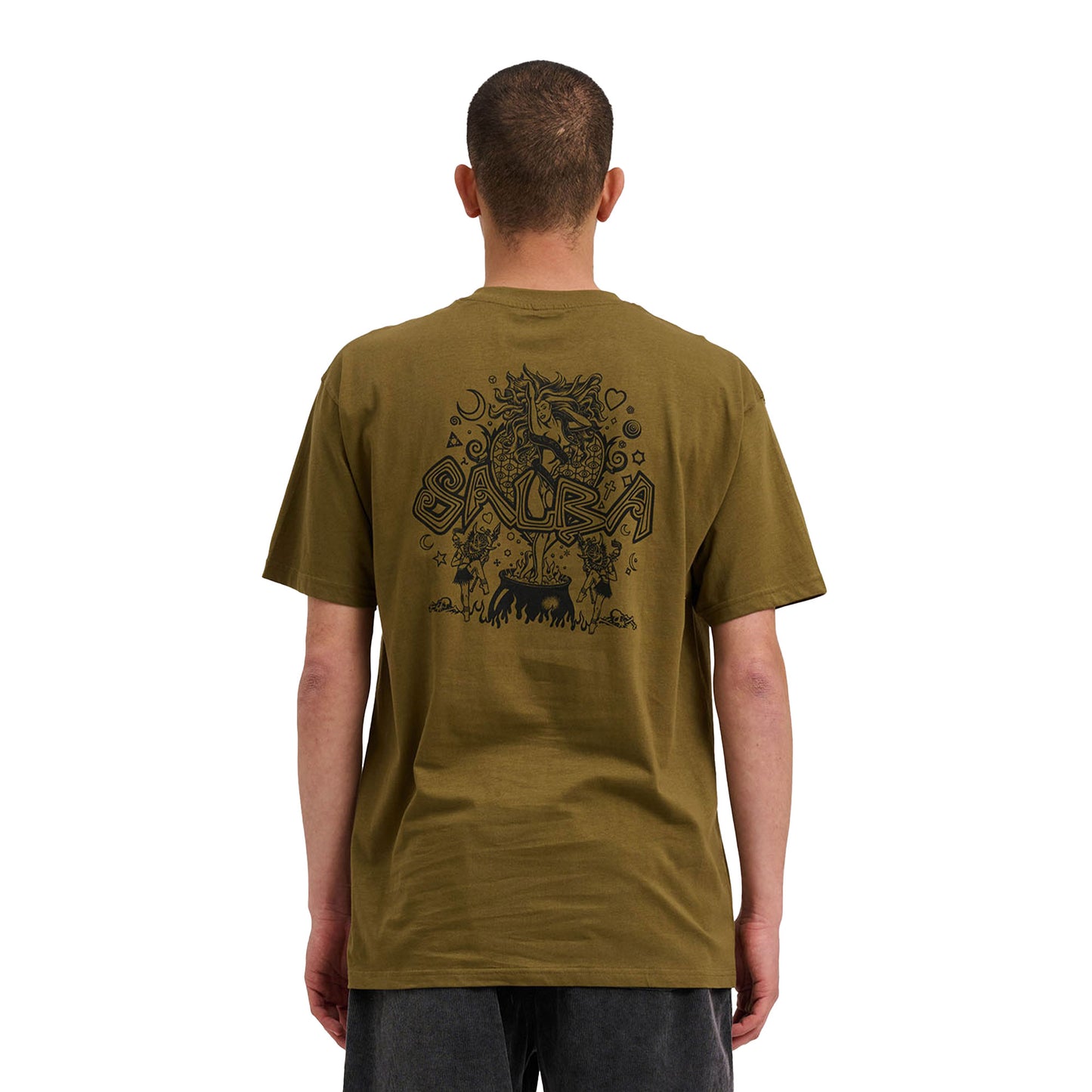 Santa Cruz Witchdoctor Mono T-Shirt Uniform Green  - SCA-TEE-12383