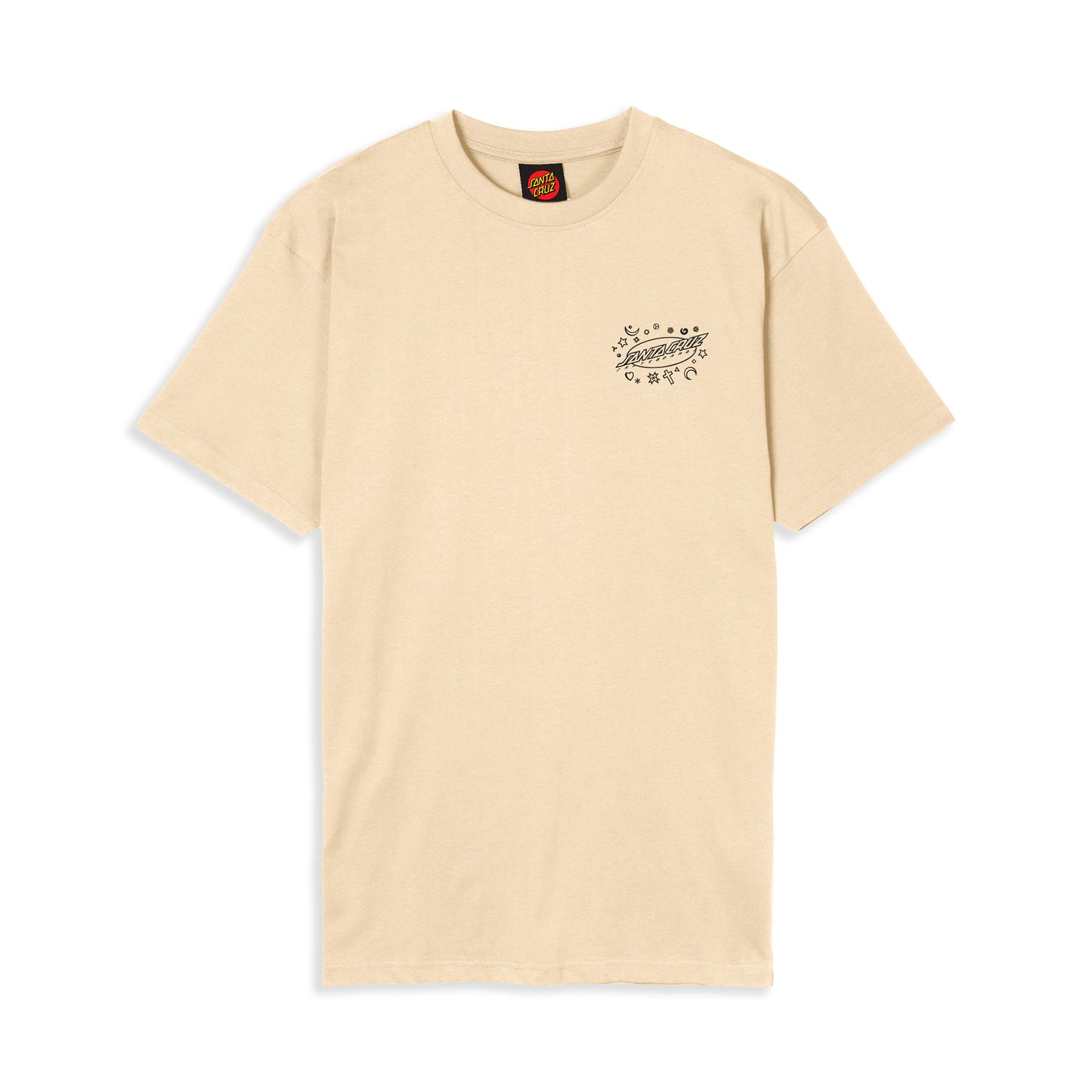 Santa Cruz Witchdoctor Mono T-Shirt Vanilla - SCA-TEE-12389