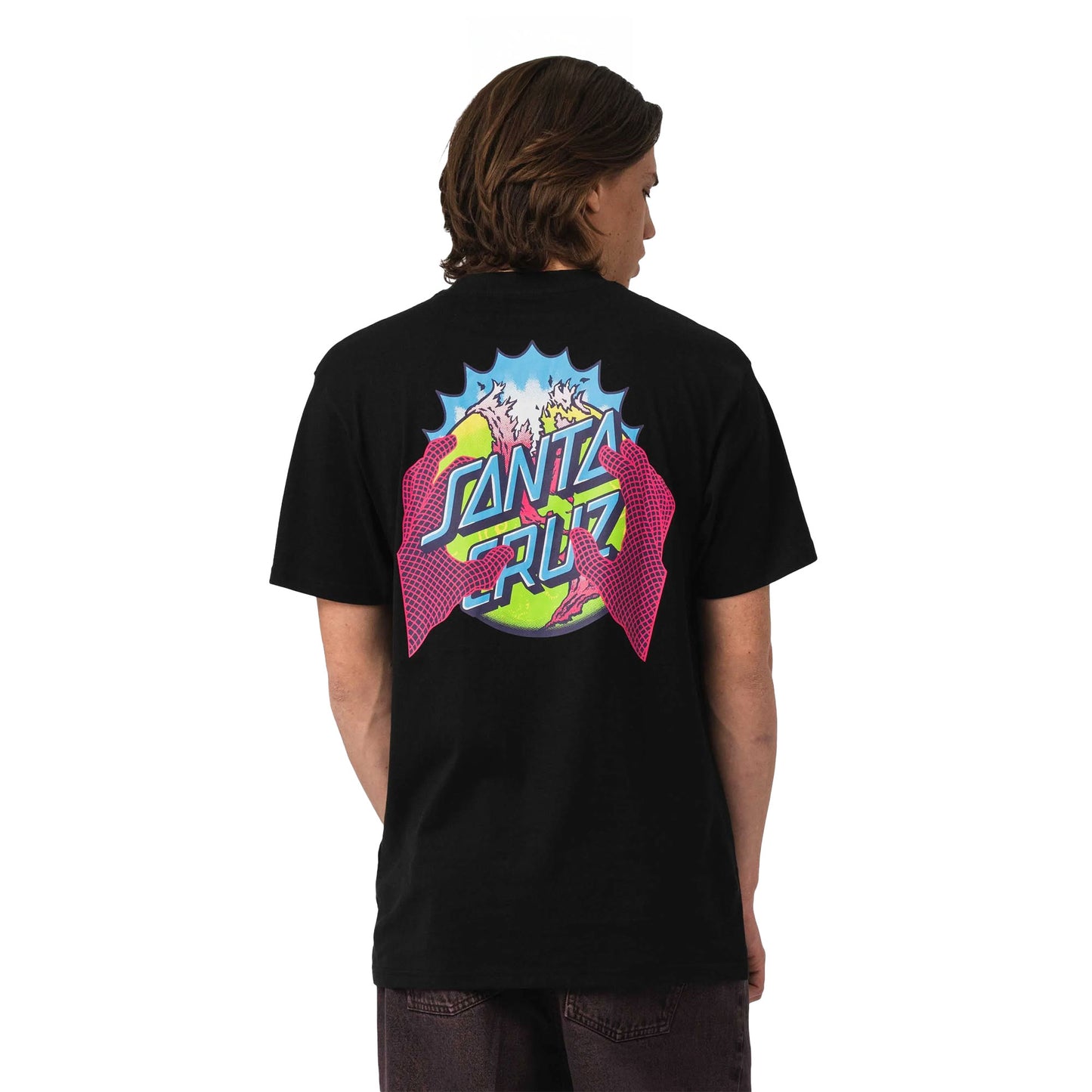 Santa Cruz Kendall End Of The Dot Tee Black - SCA-TEE-12760