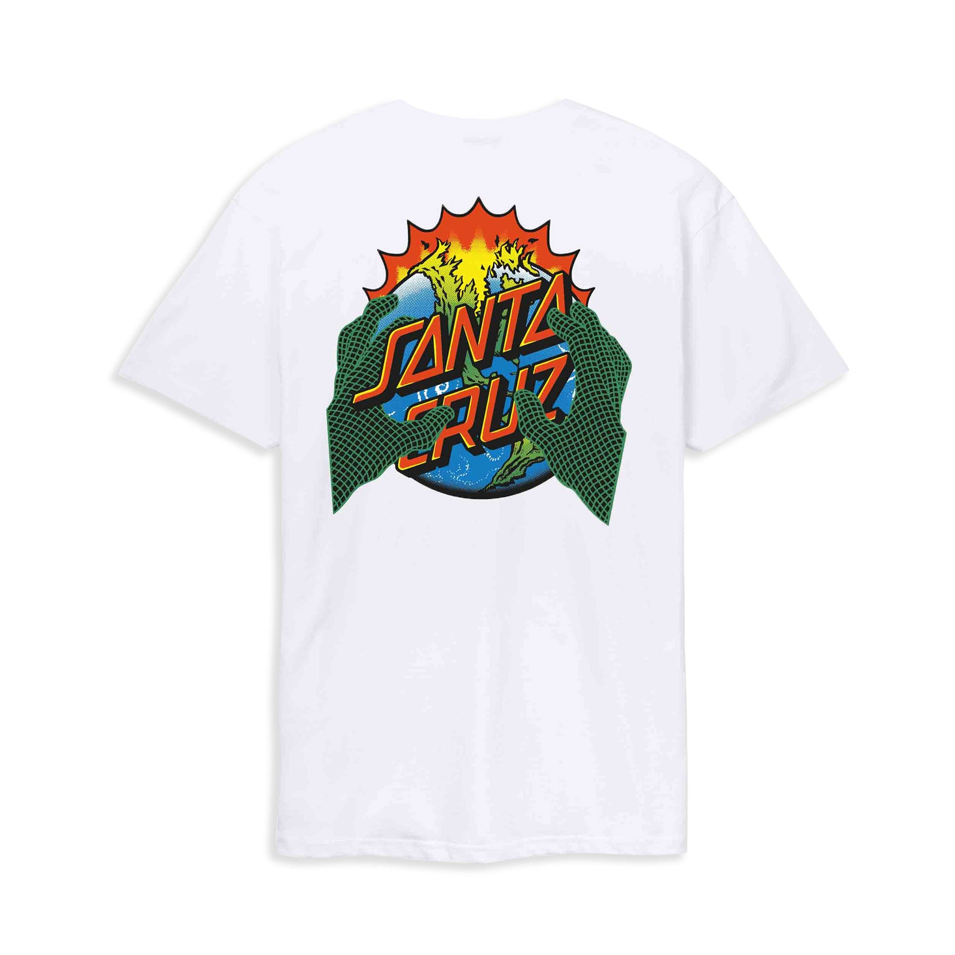Santa Cruz Kendall End Of The Dot Tee White  - SCA-TEE-12766