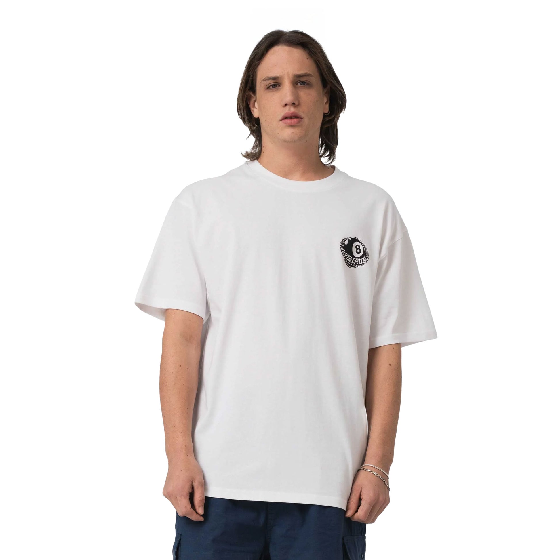 Santa Cruz Winkowski Eighth Planet Tee White  - SCA-TEE-13006