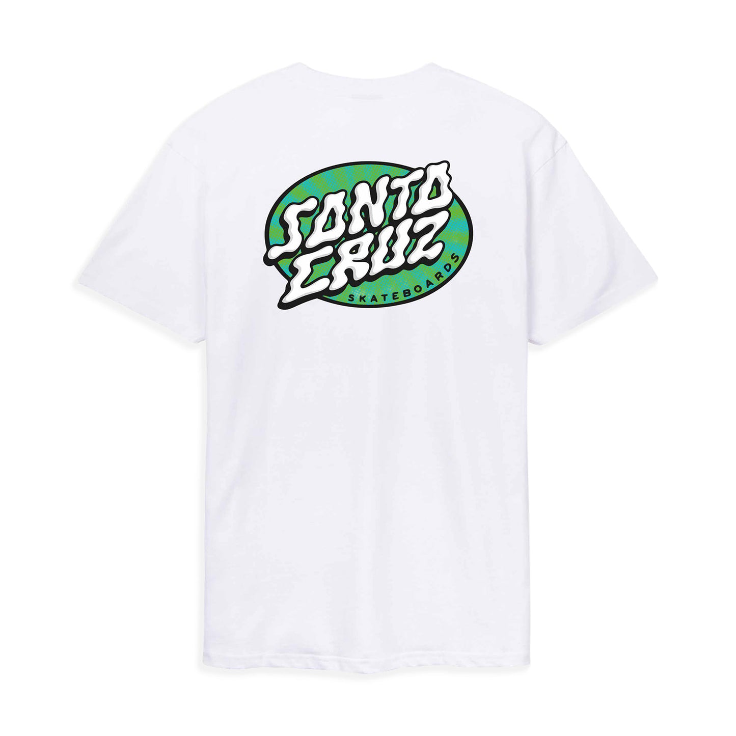 Santa Cruz Vertigo Dot T-Shirt White - SCA-TEE-13342