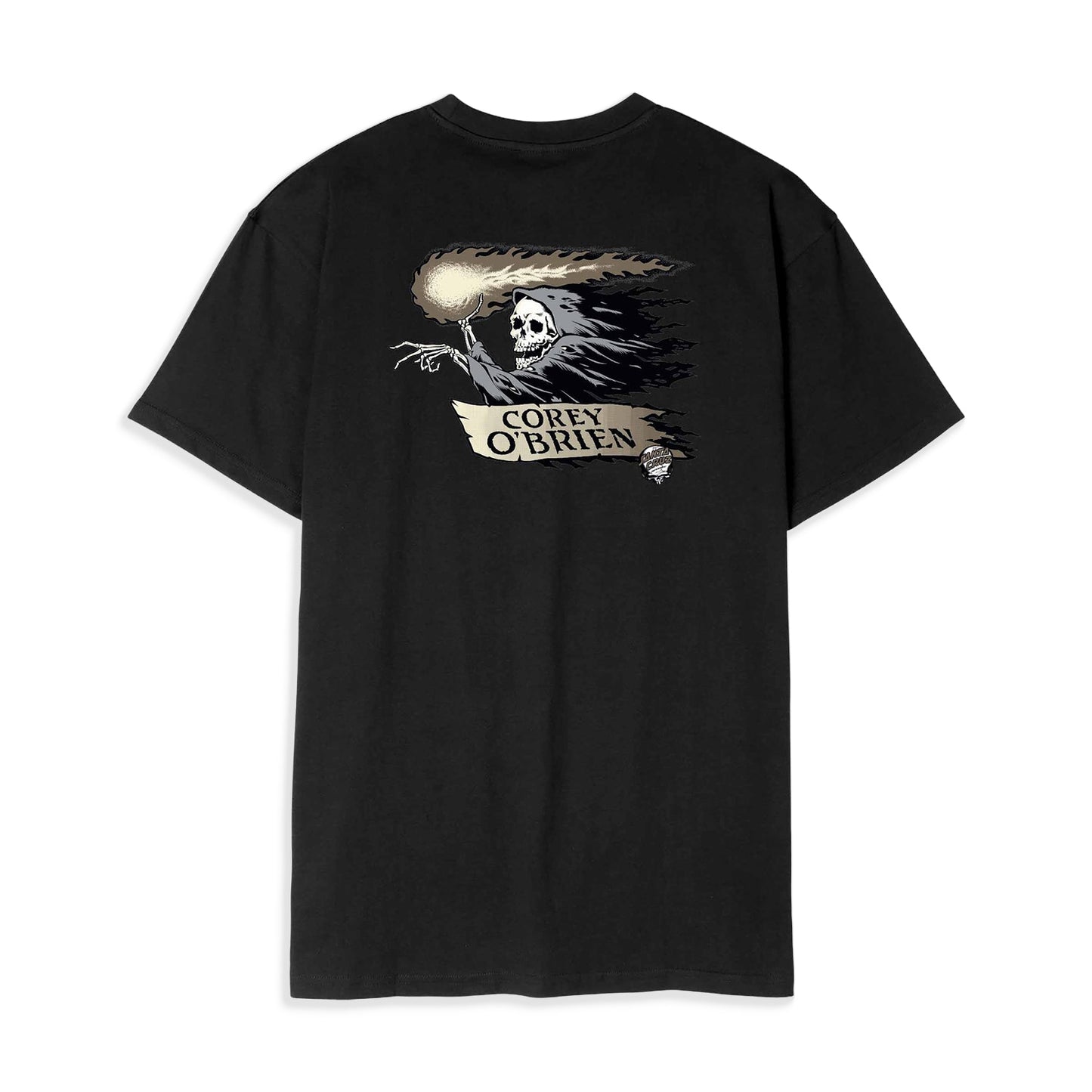 Santa Cruz OBrien Reaper T-Shirt Black - SCA-TEE-13510