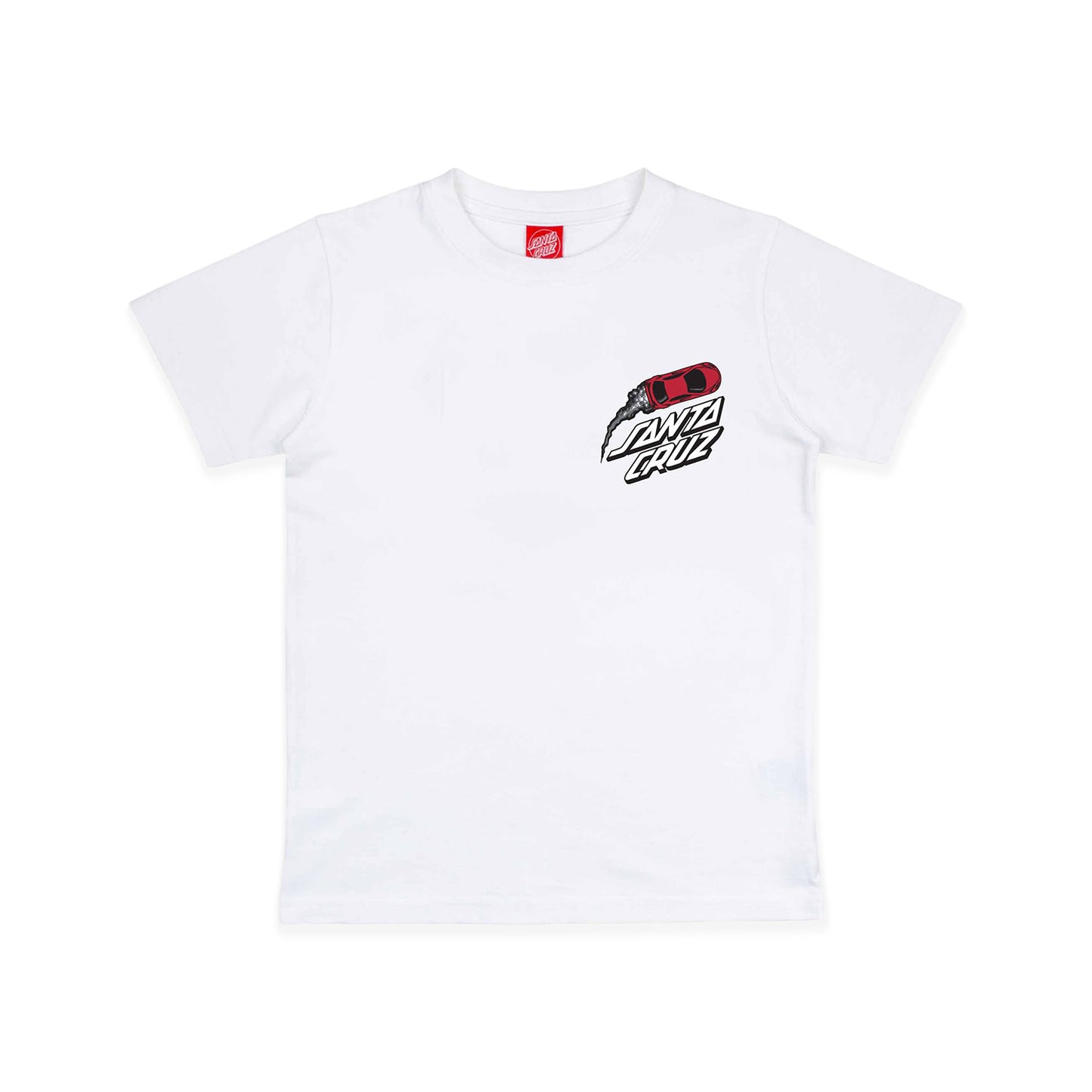 Santa Cruz Youth Pit Cruz T-Shirt Tee White - SCA-YTE-9187
