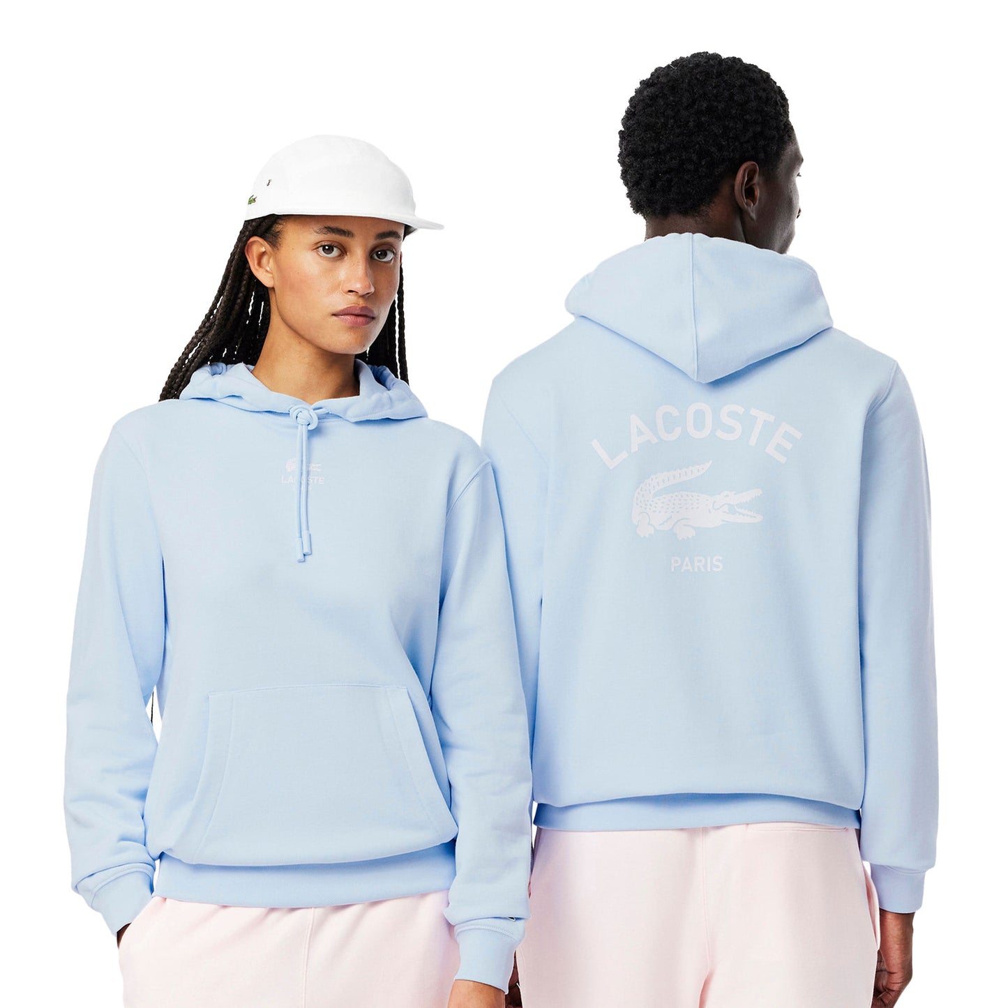 Lacoste Print Hoodie Stream - SH2740-T01