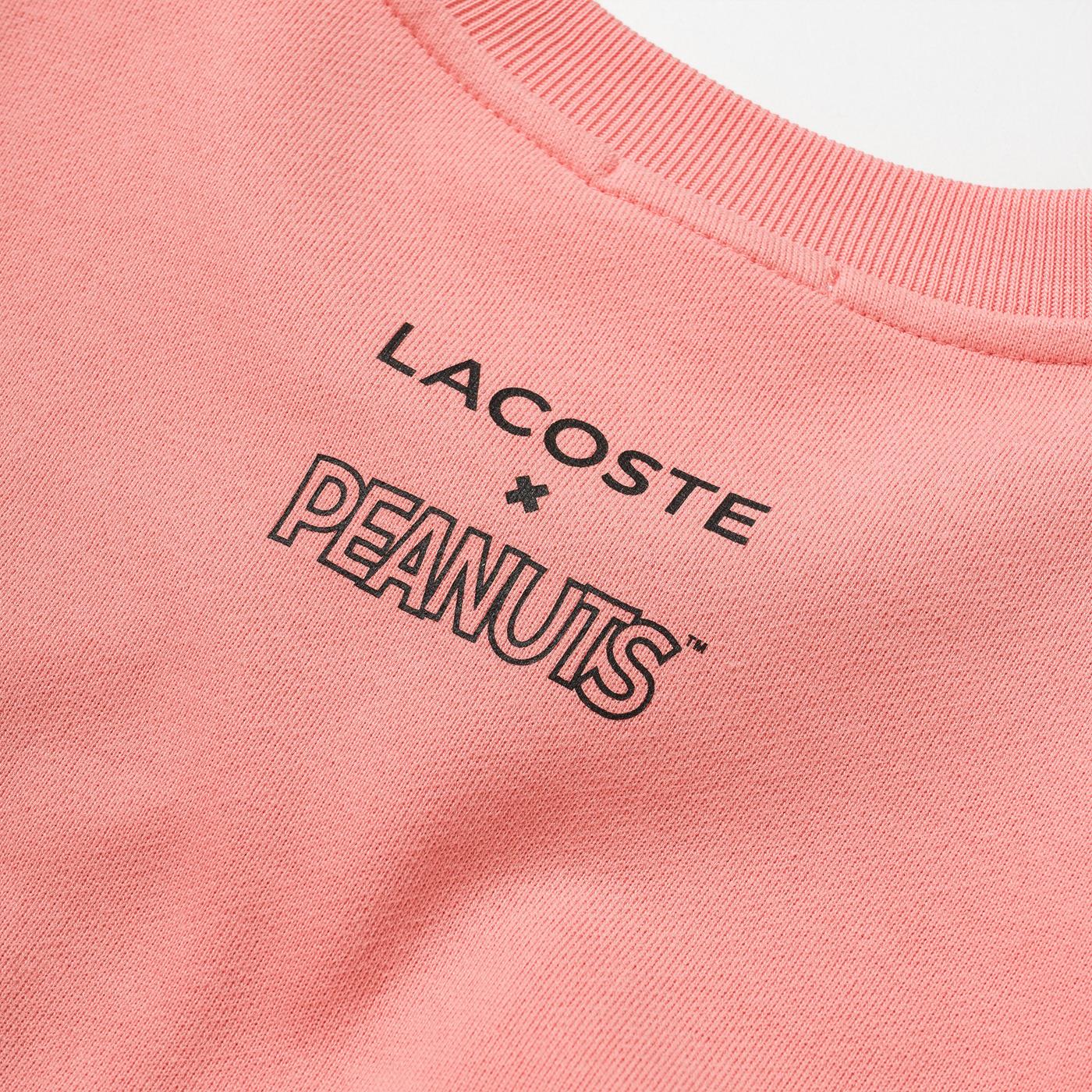 Lacoste Live x Peanuts Crewneck Sweatshirt Pink  - SH7765-5MM