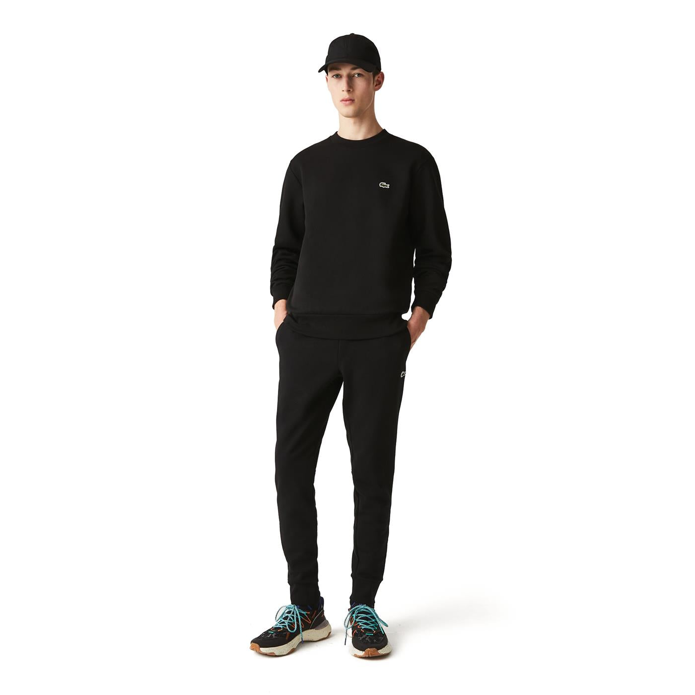 Lacoste Crewneck Sweatshirt Black - SH9608-031