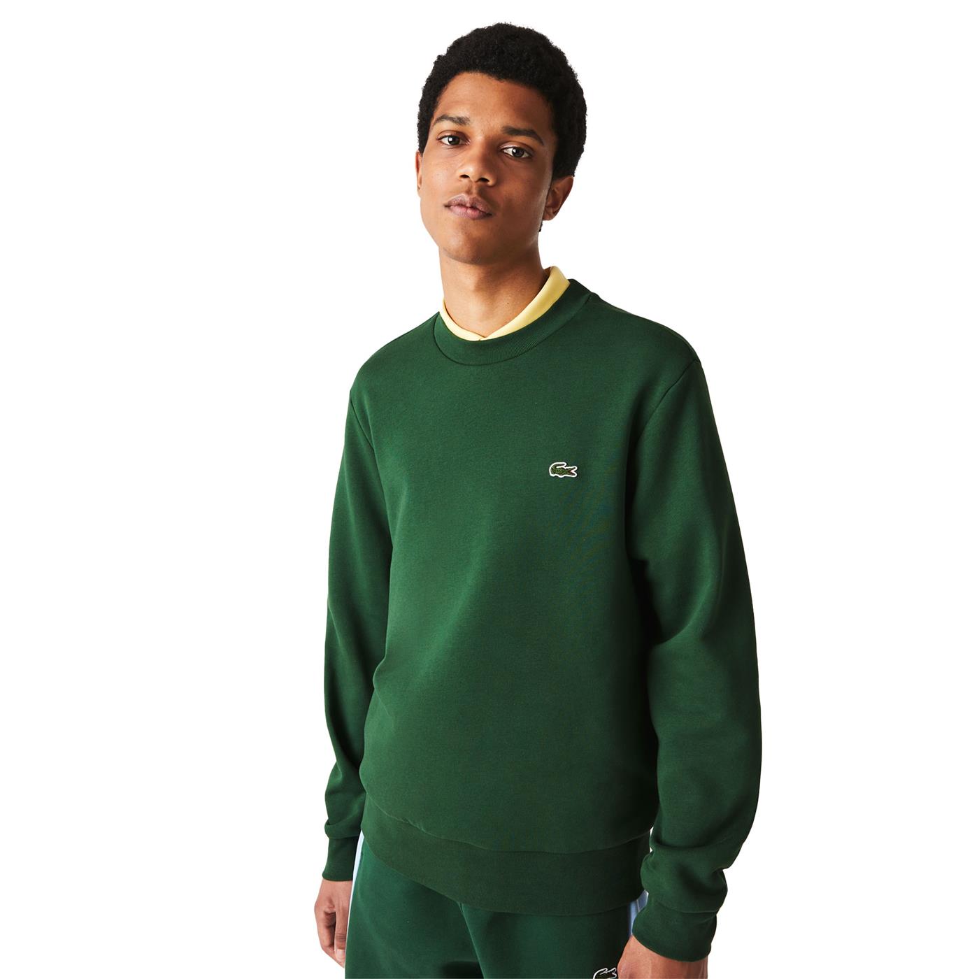 Lacoste Crewneck Sweatshirt Green - SH9608-132