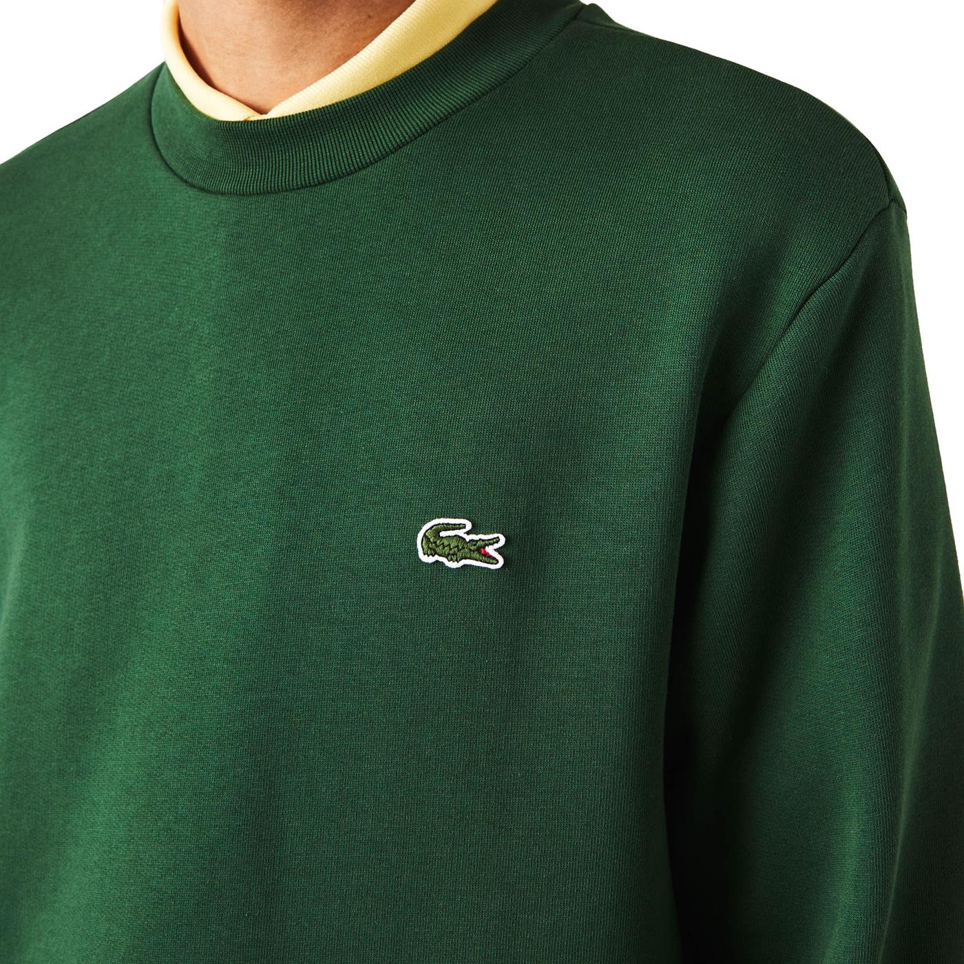 Lacoste Crewneck Sweatshirt Green - SH9608-132
