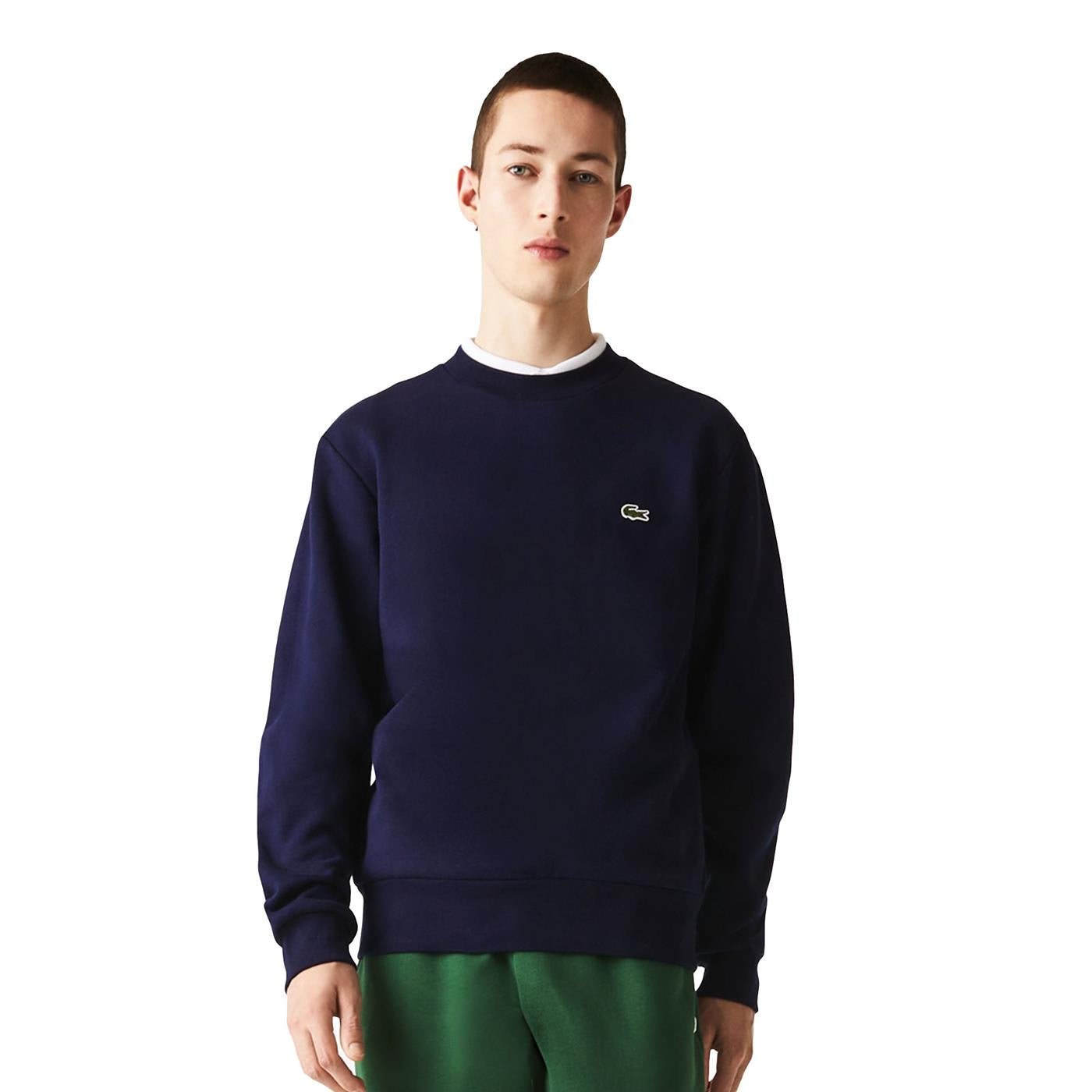 Lacoste Crewneck Sweatshirt Navy - SH9608-166
