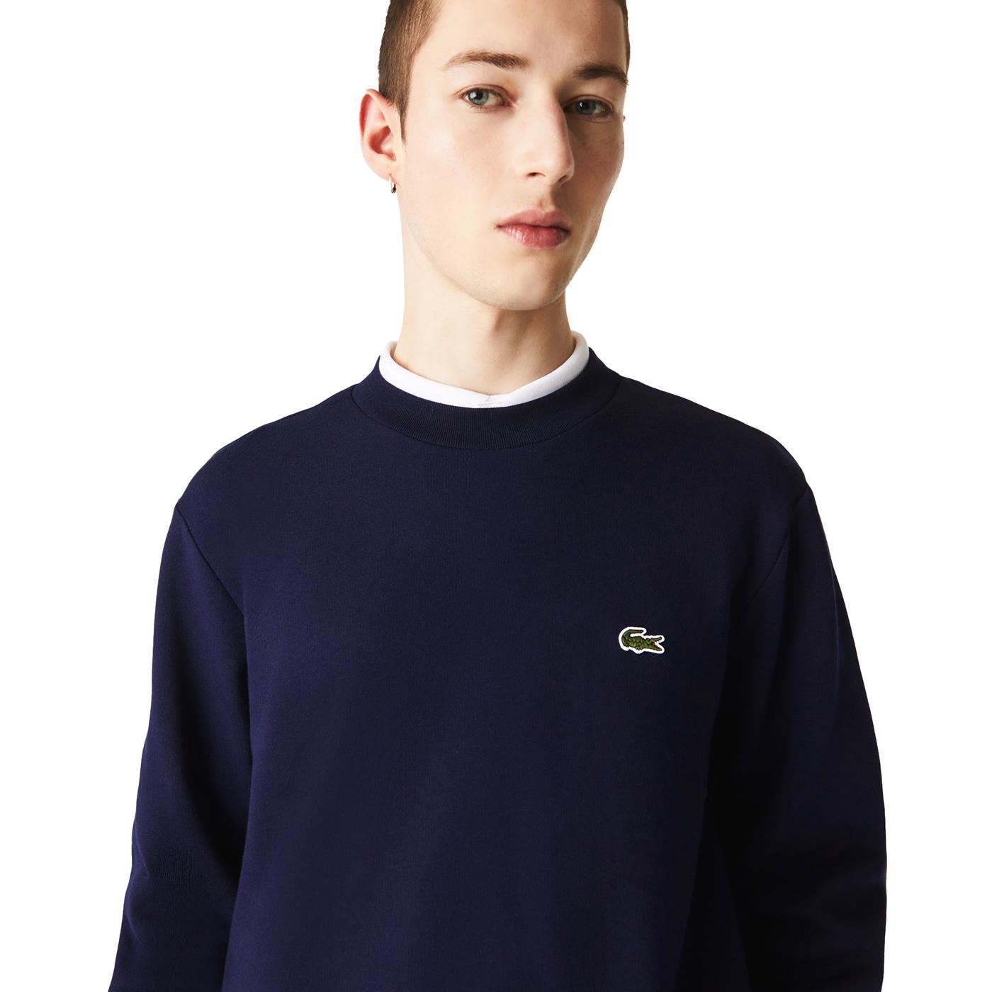 Lacoste Crewneck Sweatshirt Navy - SH9608-166