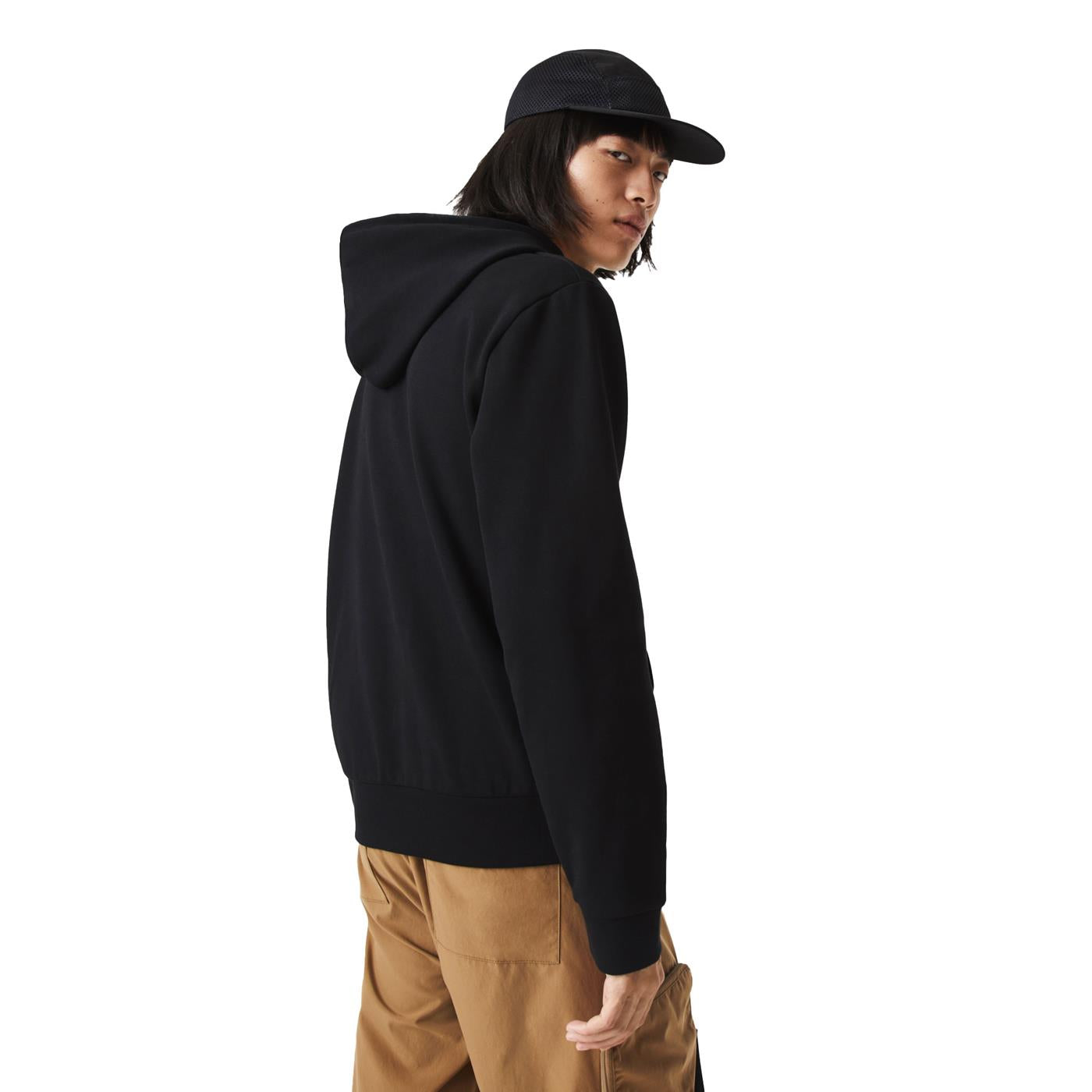 Lacoste Hooded Sweatshirt Black - SH9623-031