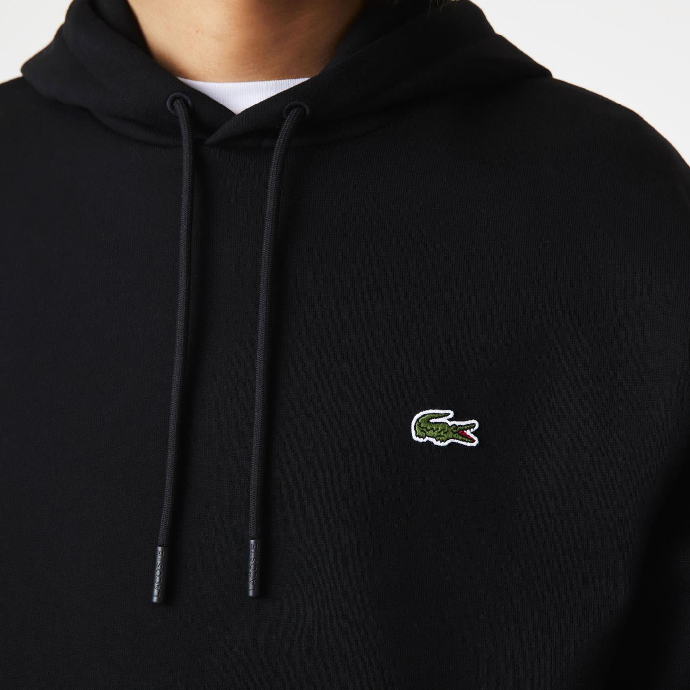 Lacoste Hooded Sweatshirt Black - SH9623-031