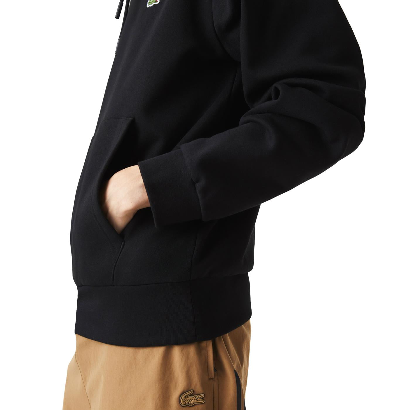 Lacoste Hooded Sweatshirt Black - SH9623-031