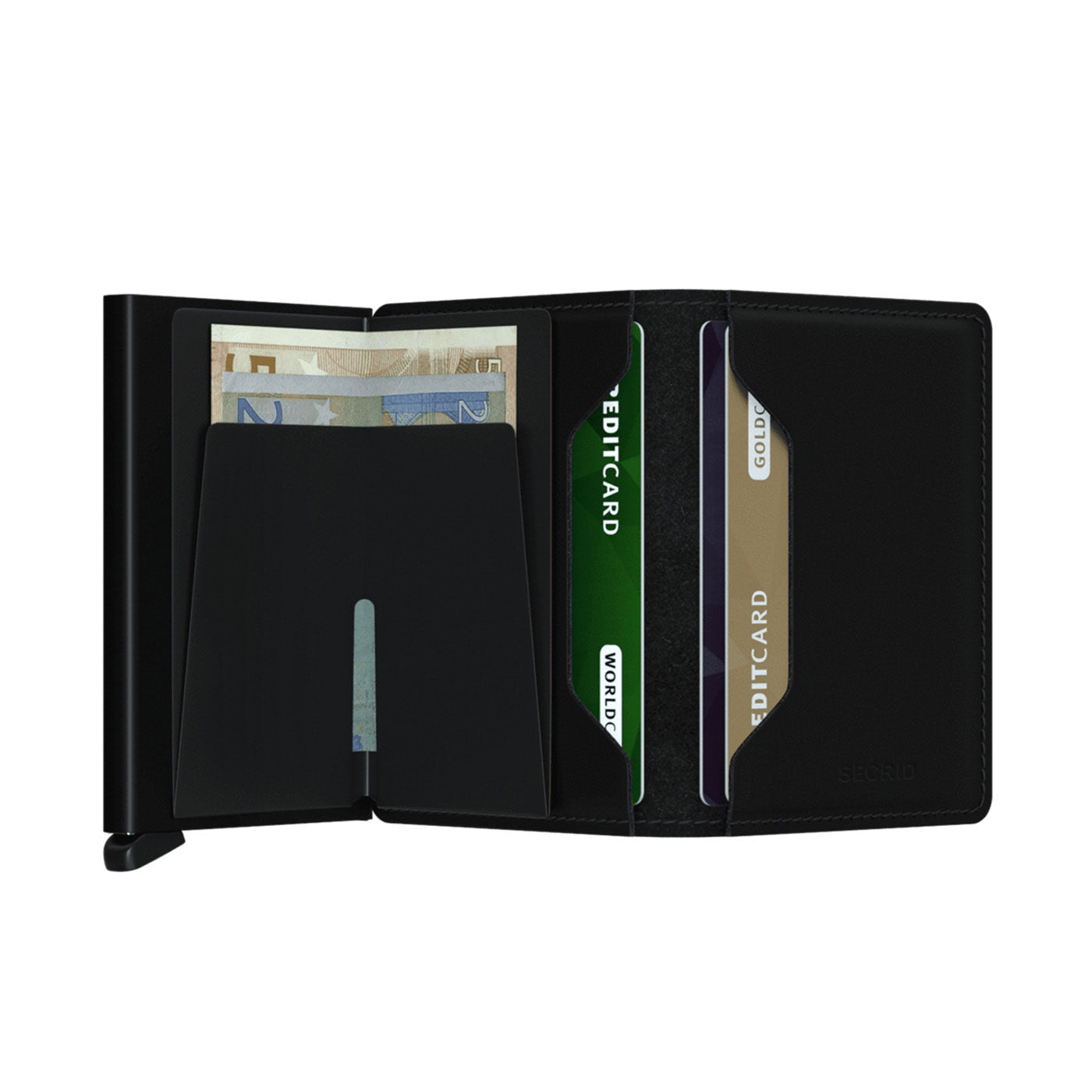 Secrid Slimwallet Matte Black - SMBLACK