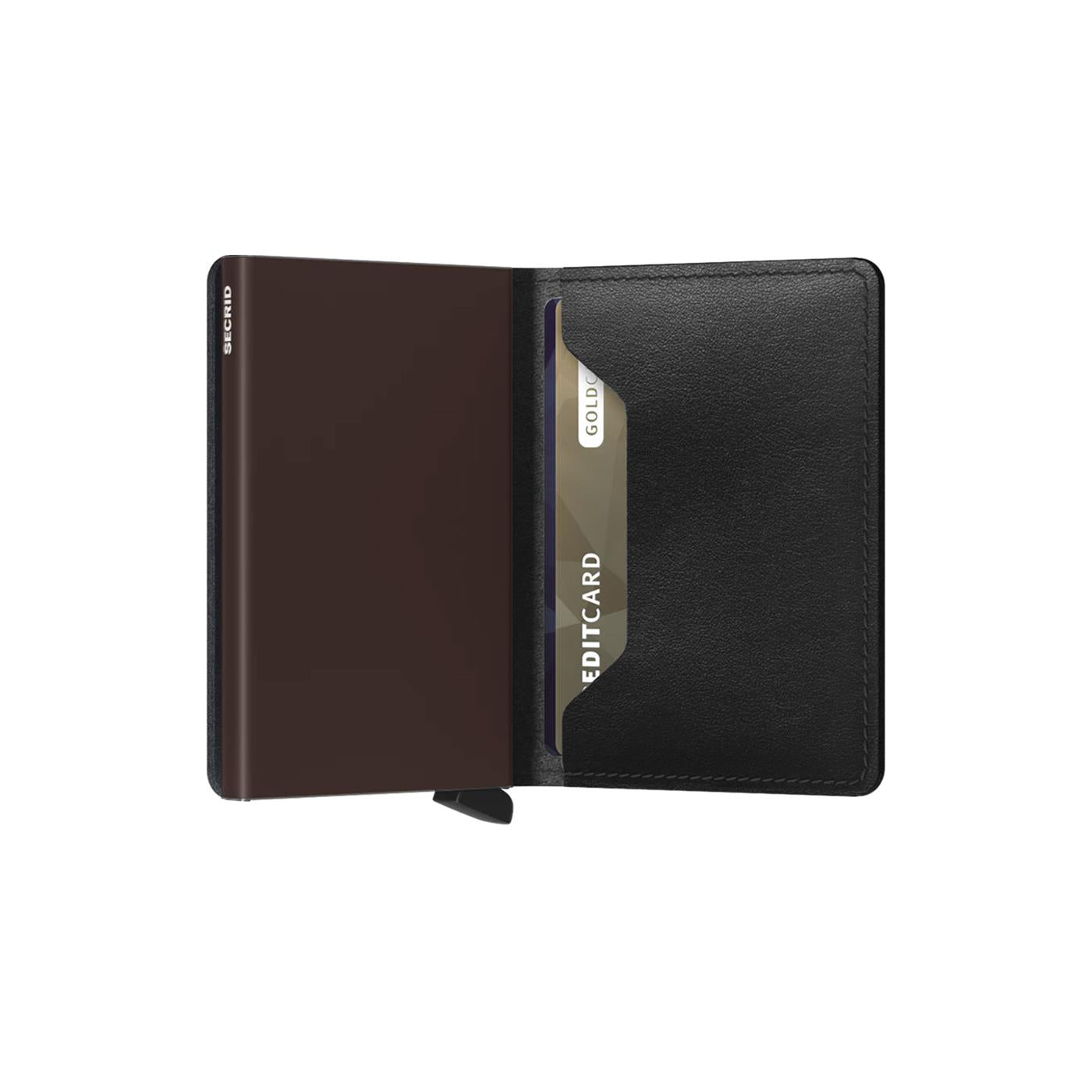 Secrid Slimwallet Original Black/Brown - SOBLACKBROWN
